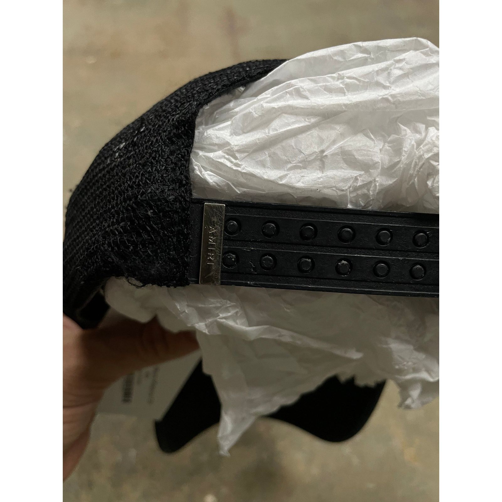Amiri Amiri Cap Black Playboy Used OS Size ONE SIZE - 2 Thumbnail