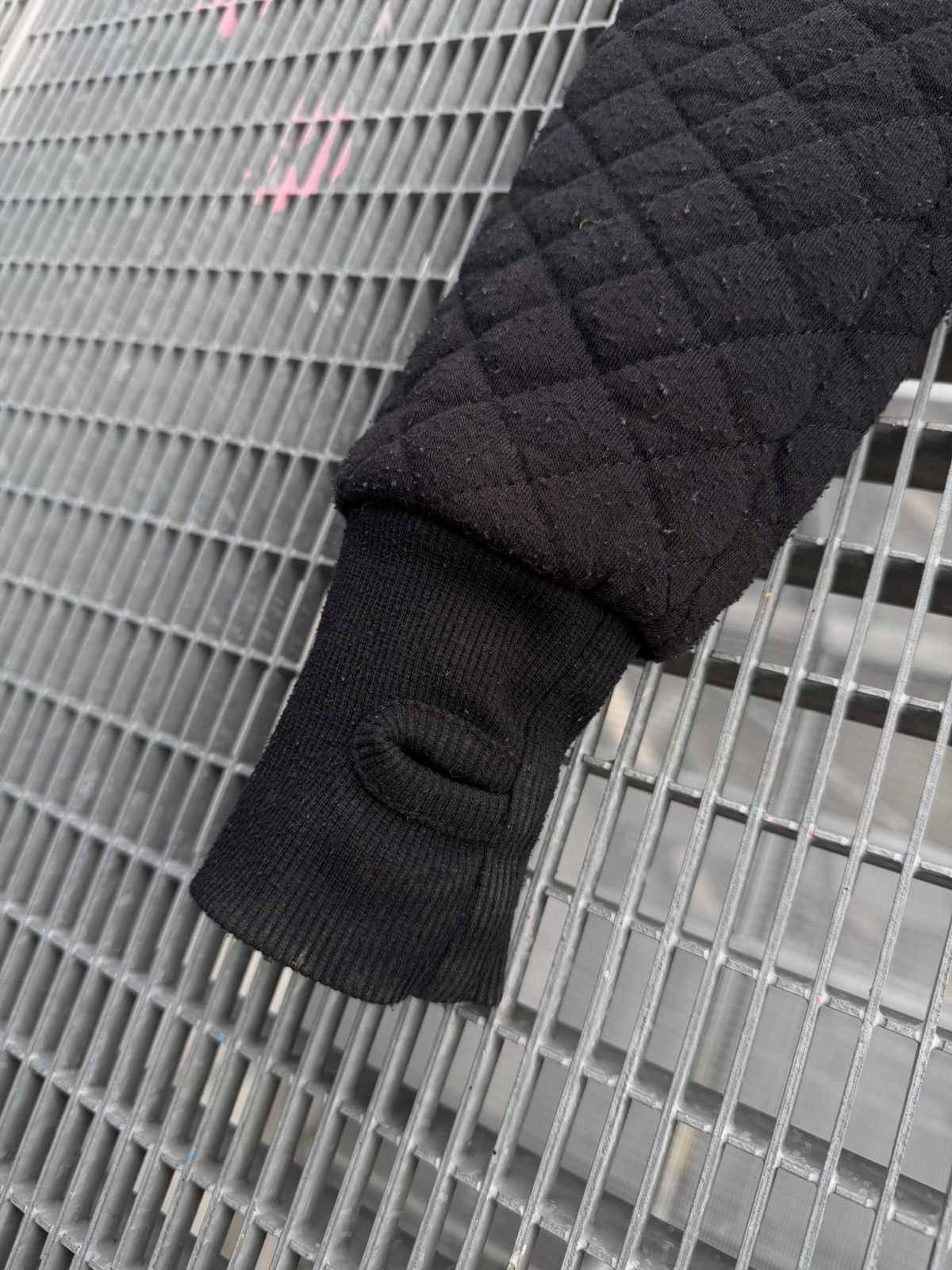 Other Streetwear Wool Wooden Lockers Fur Bomber Y2K Jacket Size M / US 6-8 / IT 42-44 - 3 Thumbnail