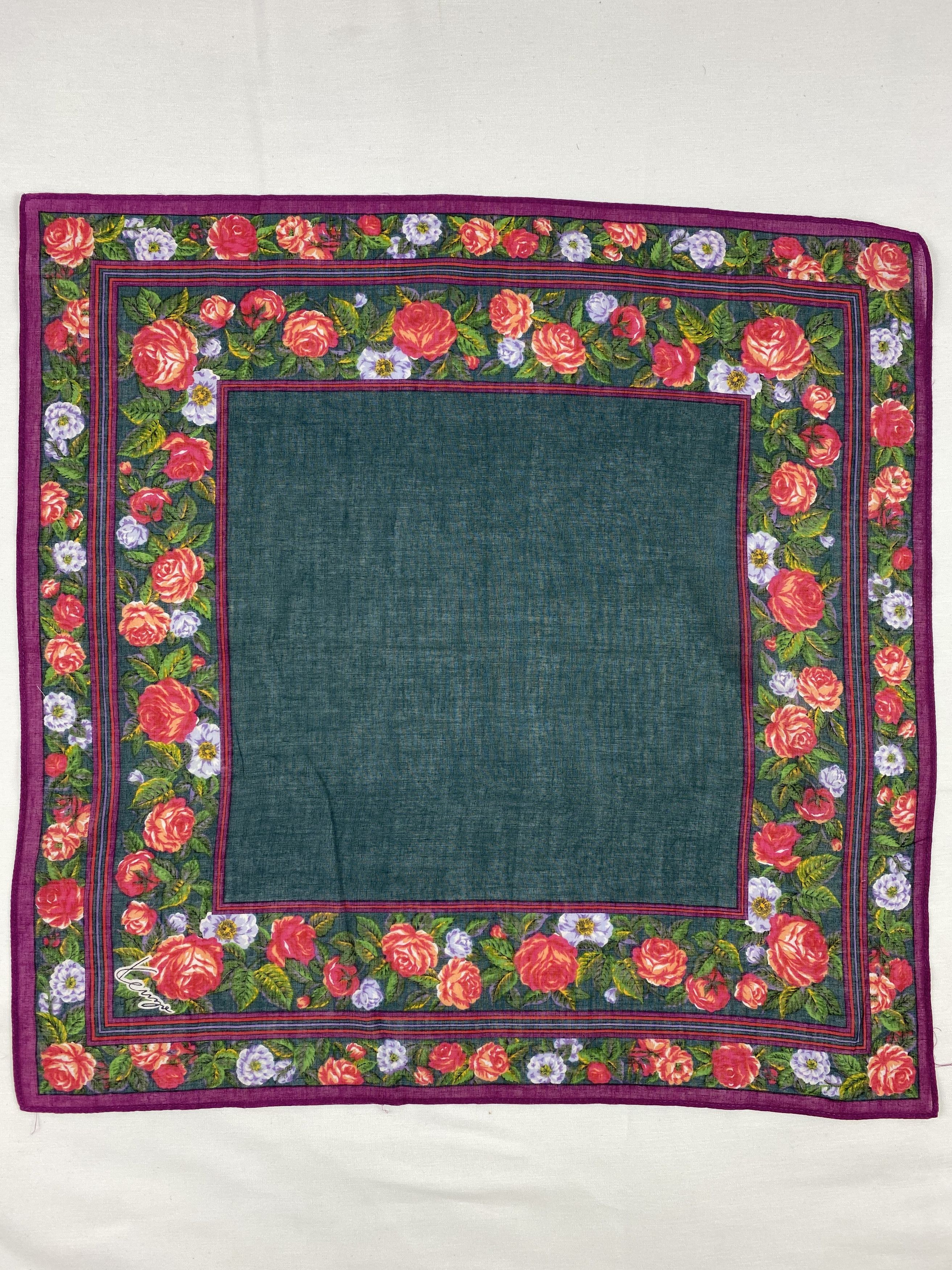 Kenzo × Vintage Kenzo Handkerchief / Bandana / Neckerchief Size ONE SIZE - 3 Thumbnail