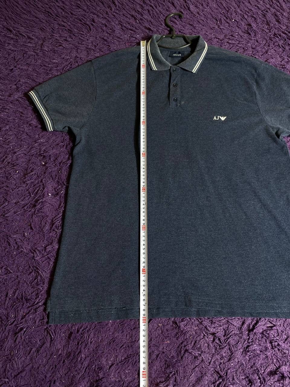 Armani × Vintage Armani Jeans vintage luxury designer basic logo polo tee Size US XL / EU 56 / 4 - 10 Thumbnail