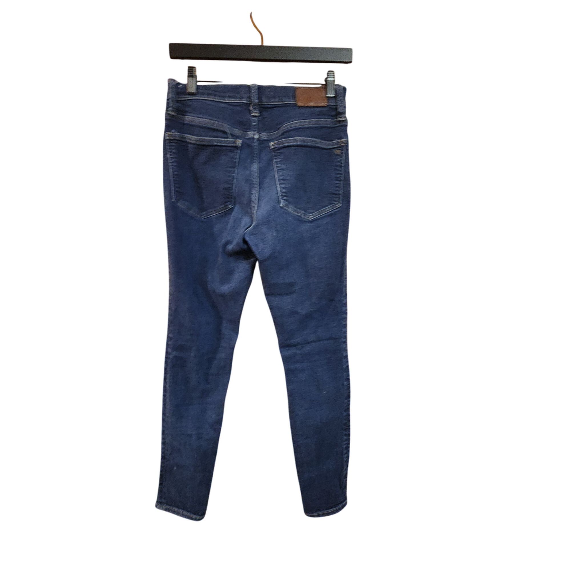Madewell Madewell Womens 9" Mid-Rise Skinny Jeans Size 27 Blue Denim Size 27" / US 4 / IT 40 - 2 Thumbnail