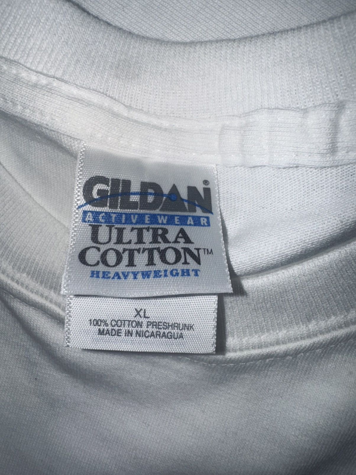 Gildan Vintage NRA National Rifle Association White Logo Tee Y2K Size US XL / EU 56 / 4 - 4 Thumbnail