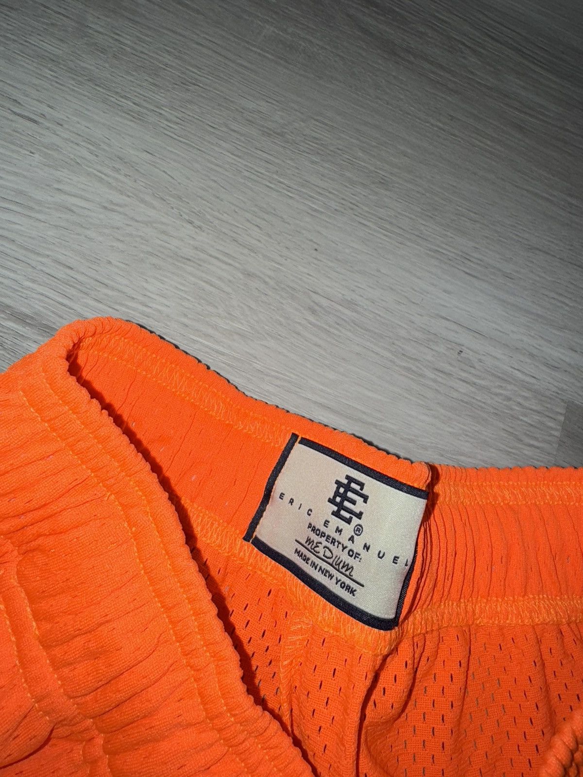 Eric Emanuel Eric Emanuel EE Basic Mesh Shorts – Orange (M) Size US 32 / EU 48 - 5 Thumbnail