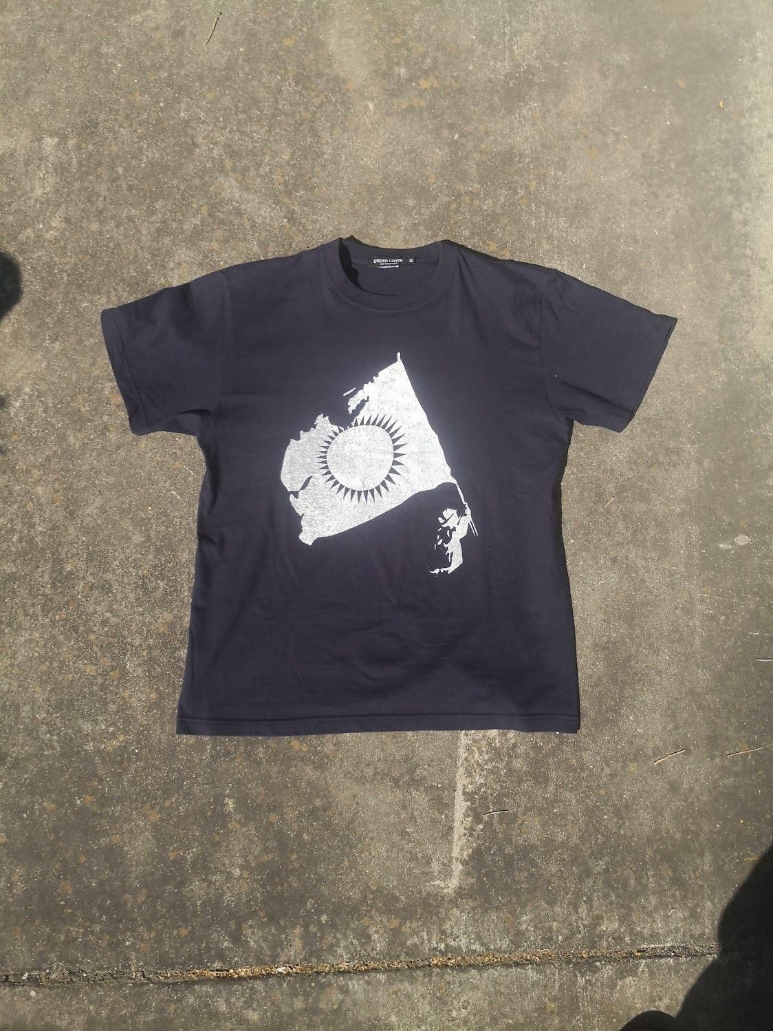 SS03 Undercover scab flag shirt