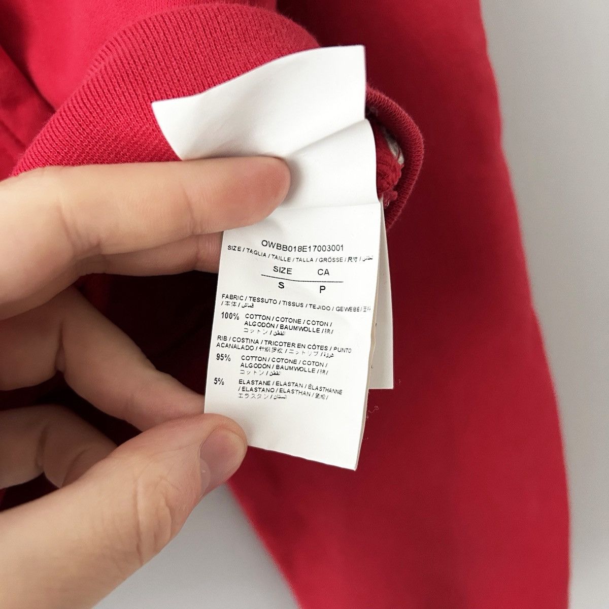 Off-White Off White hoodie global warning red Size S / US 4 / IT 40 - 10 Thumbnail
