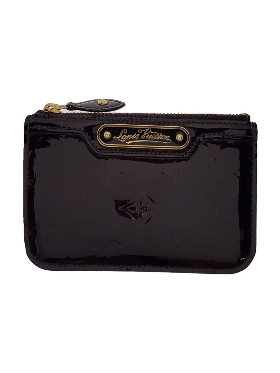 Louis Vuitton Louis Vuitton Monogram Vernis Pochette Cle NM Bordeaux Size ONE SIZE - 1 Thumbnail