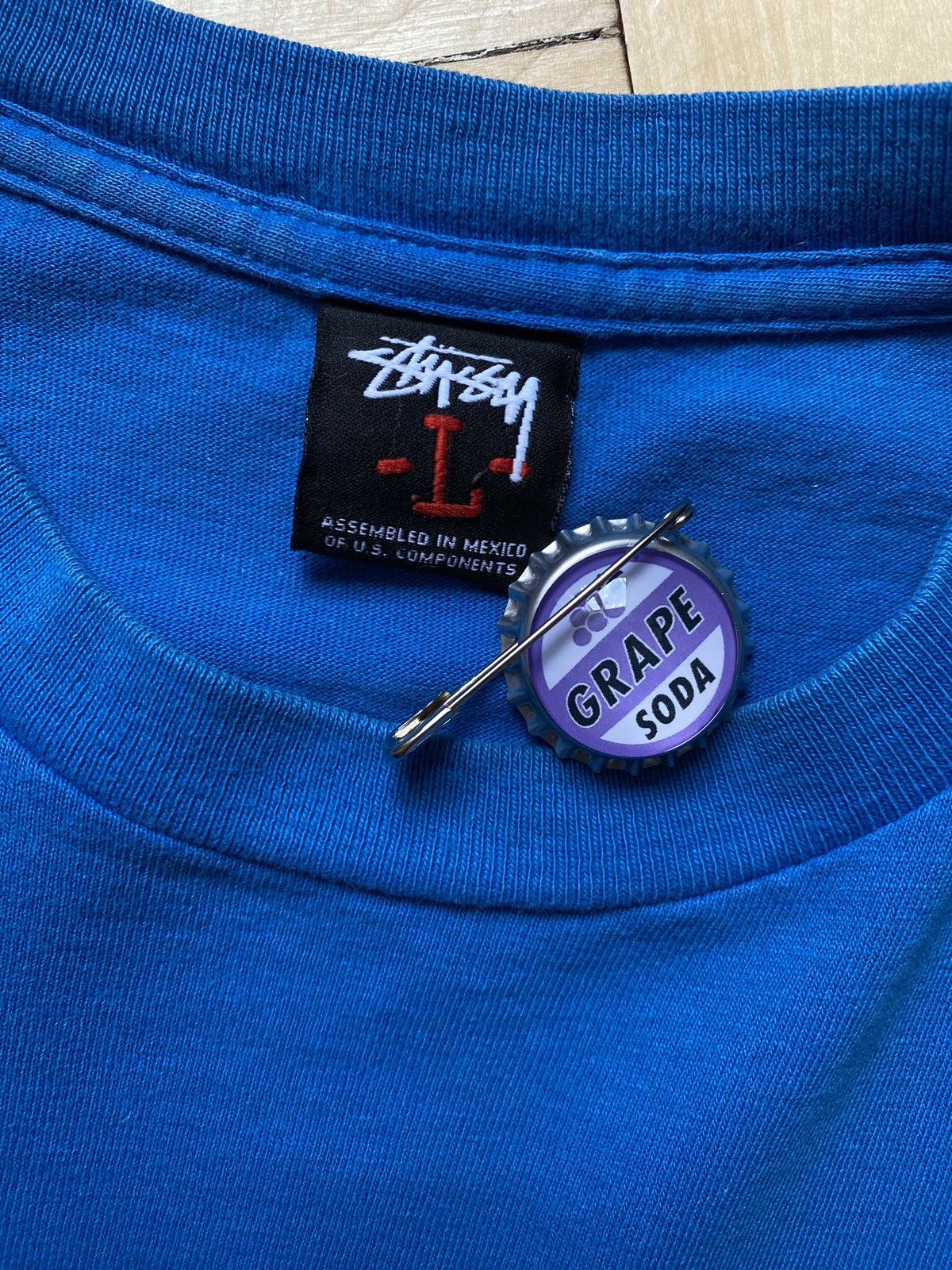 Stussy × Vintage Vintage T-shirt Stussy Very Rare Size US L / EU 52-54 / 3 - 7 Thumbnail
