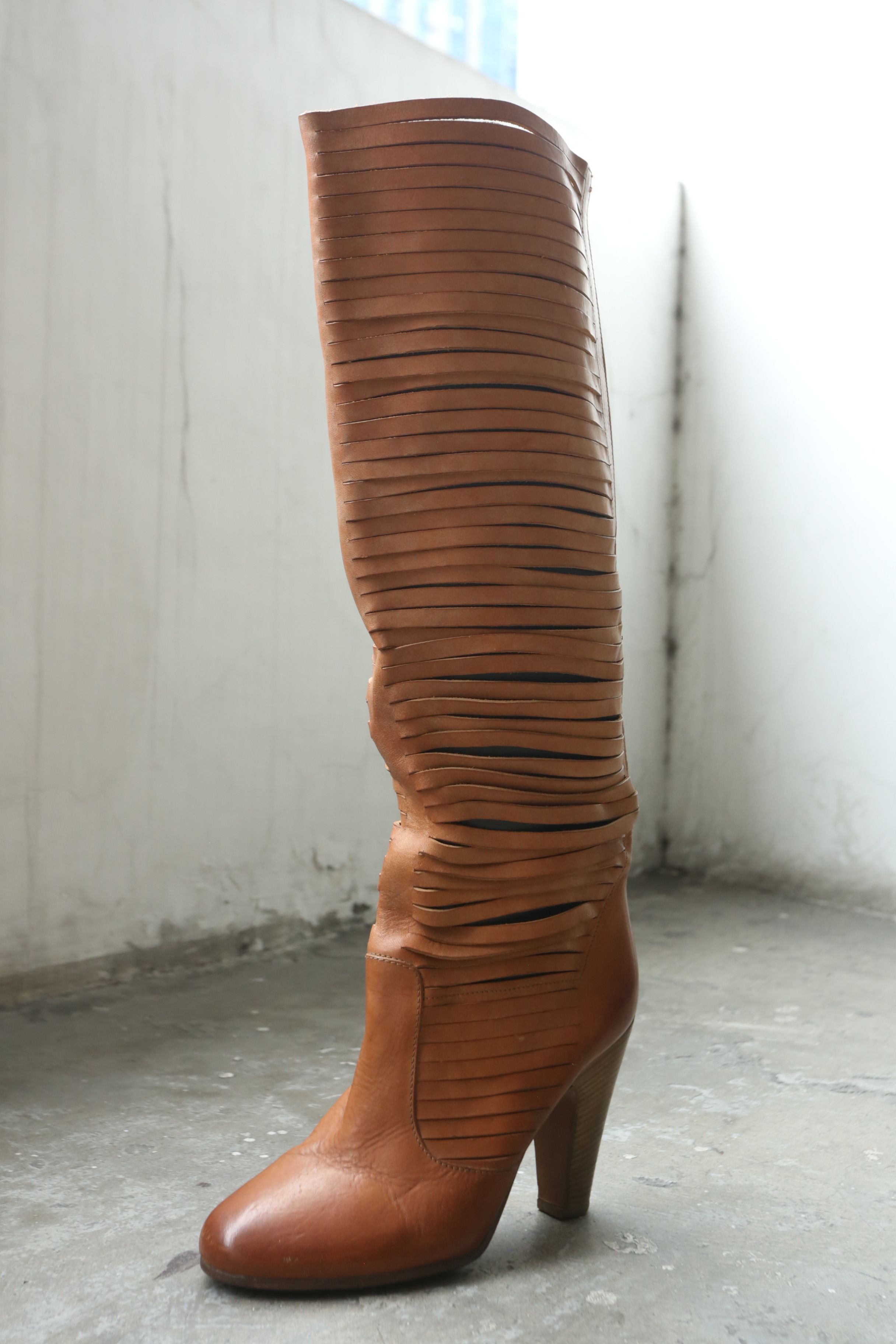 Maison Margiela Margiela - S/S 08 - Slashed Boots Size US 8 / IT 38 - 13 Thumbnail