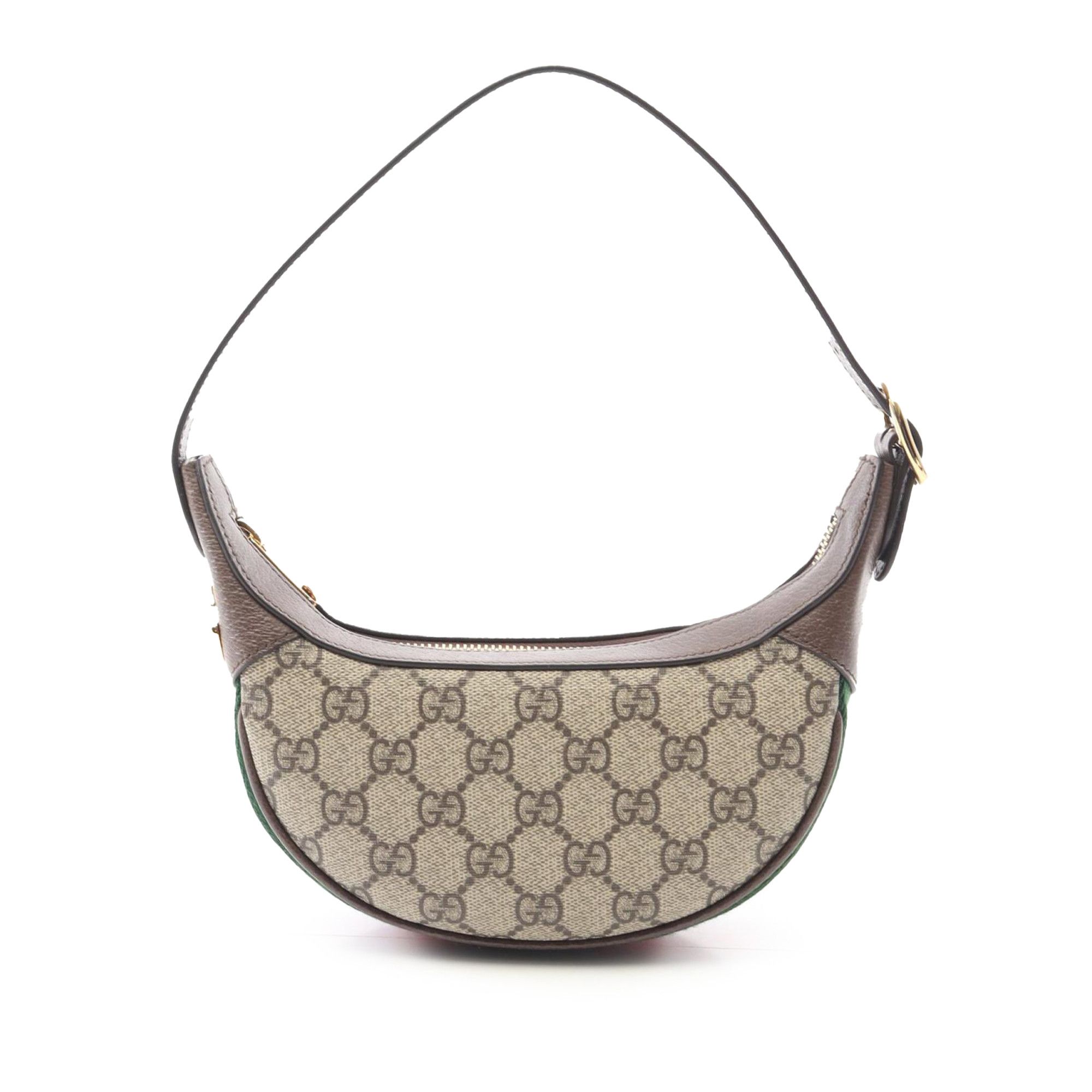 Gucci Gucci Mini GG Supreme Web Ophidia Shoulder Bag Size ONE SIZE - 1 Thumbnail
