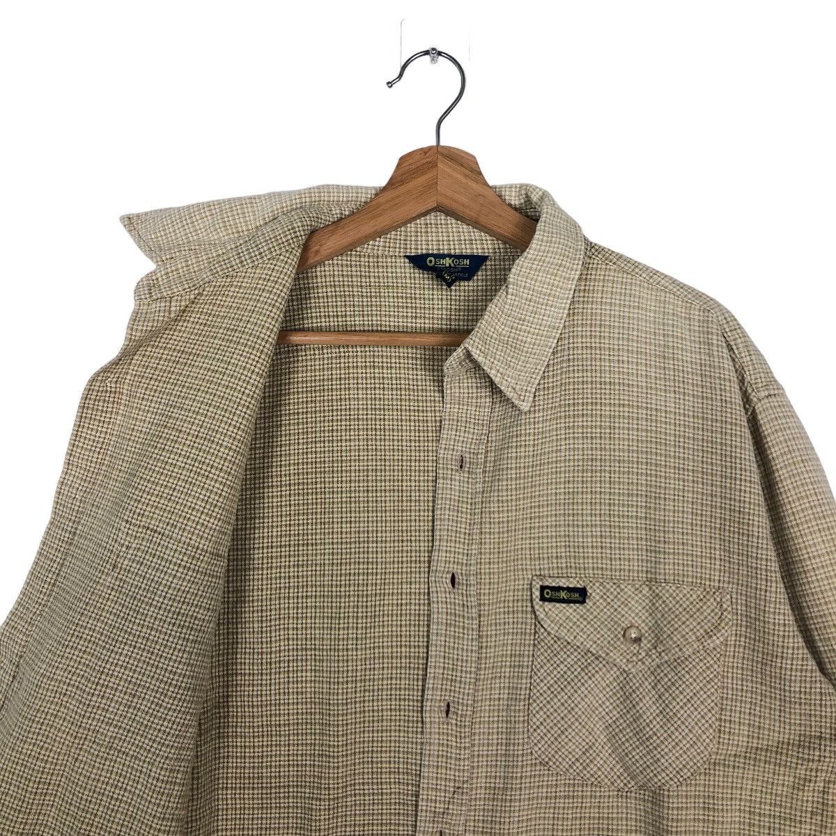 Japanese Brand 🔥90’s Vintage Chore Jacket Oshkosh Tartan Design Size US M / EU 48-50 / 2 - 10 Thumbnail