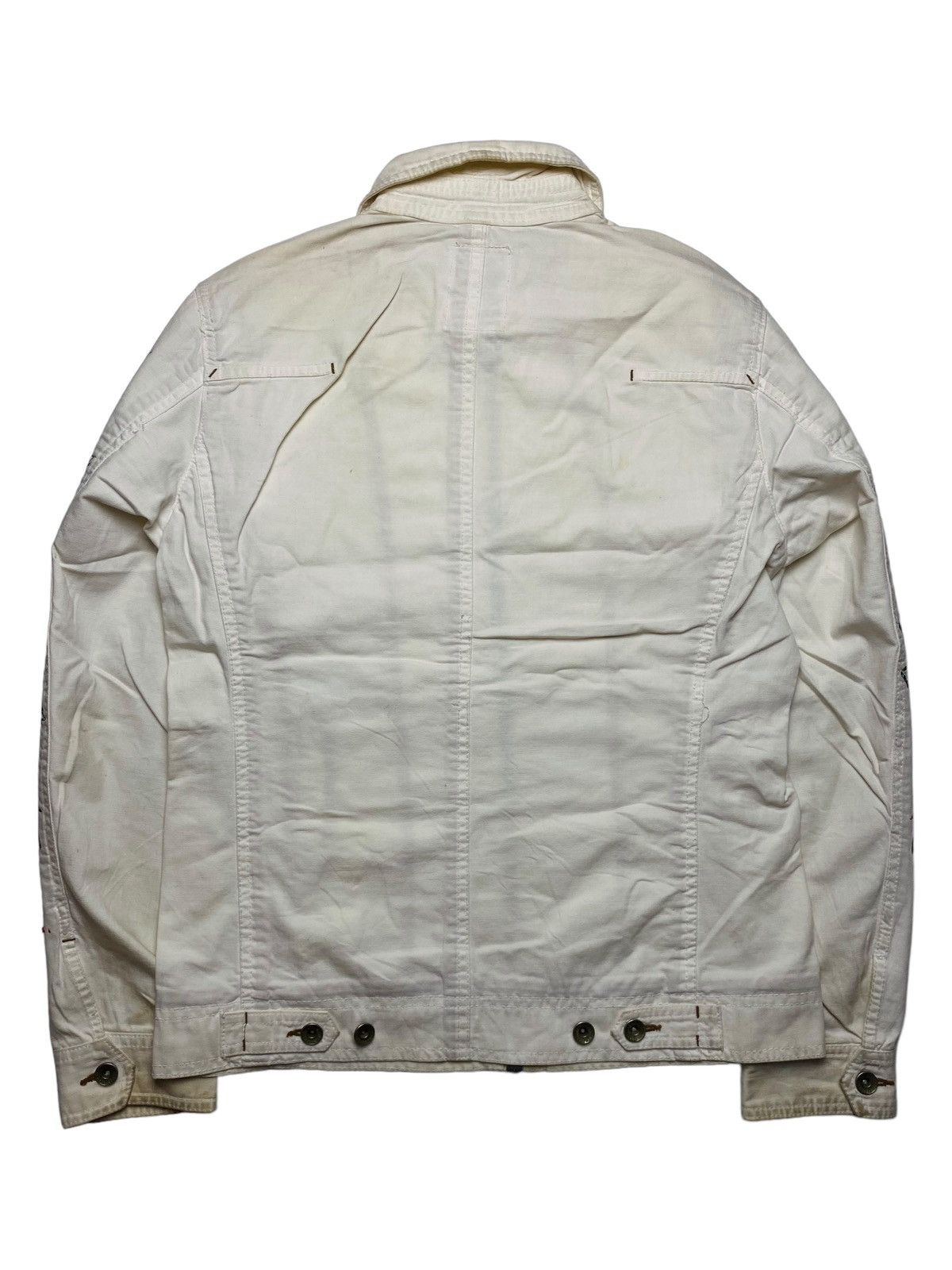 If Six Was Nine 2000s Nicole Club - Cross Tatto Work Jacket Size US M / EU 48-50 / 2 - 2 Thumbnail