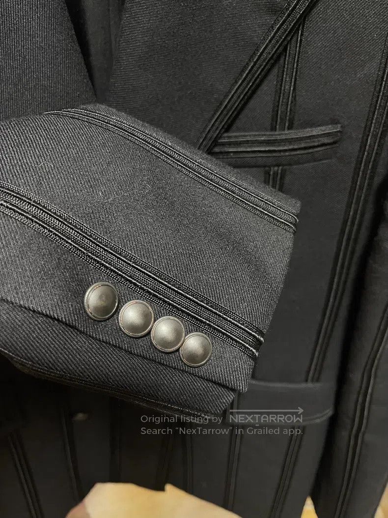 Saint Laurent Paris Saint Laurent Paris Black Braided Double Breasted Copper扣 Size US M / EU 48-50 / 2 - 6 Thumbnail