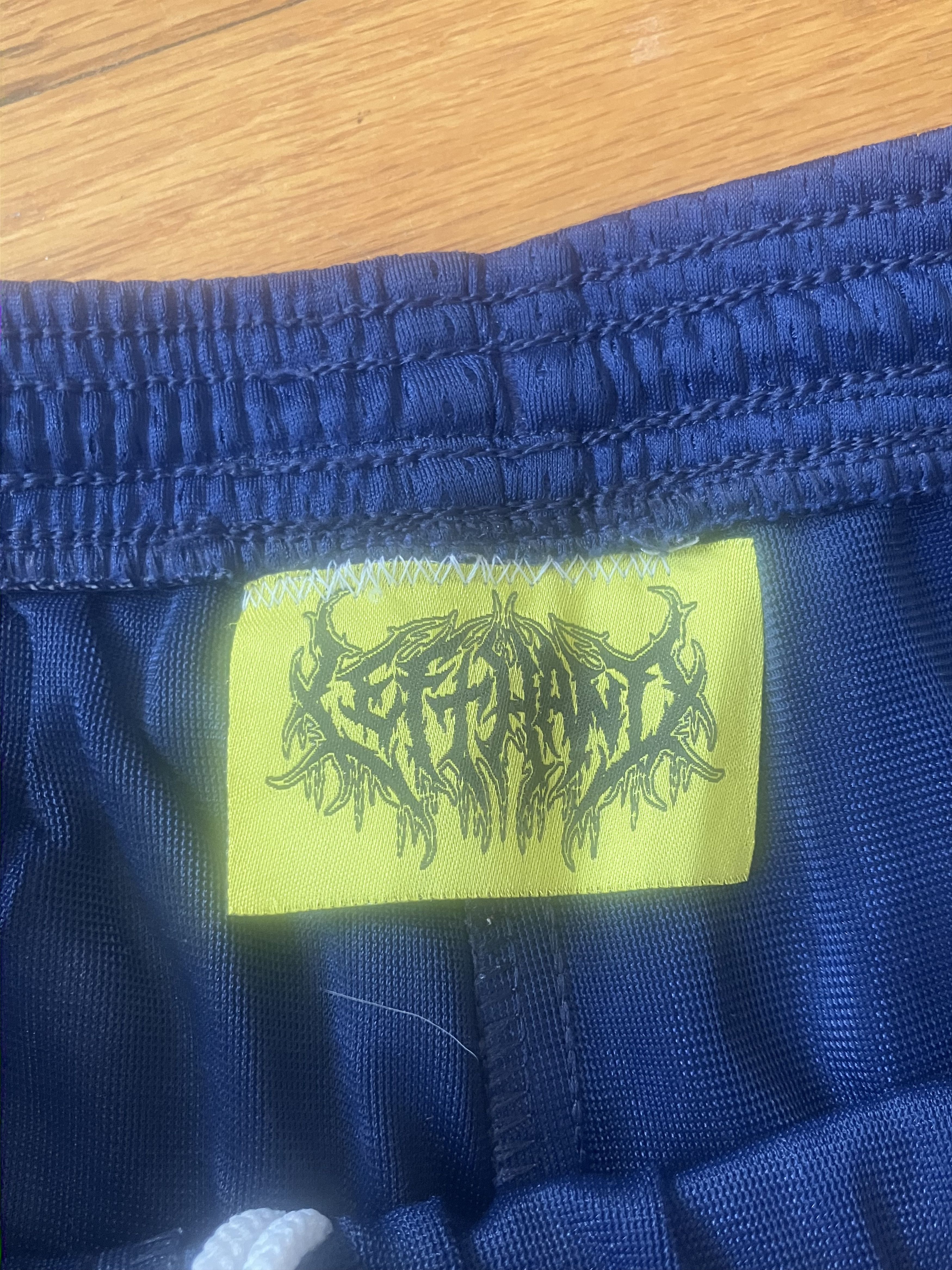 Handmade ~~ORIGINAL Lefthand LA Hooker Shorts SKATER SAFETY PIN ~~~ Size US 32 / EU 48 - 3 Thumbnail