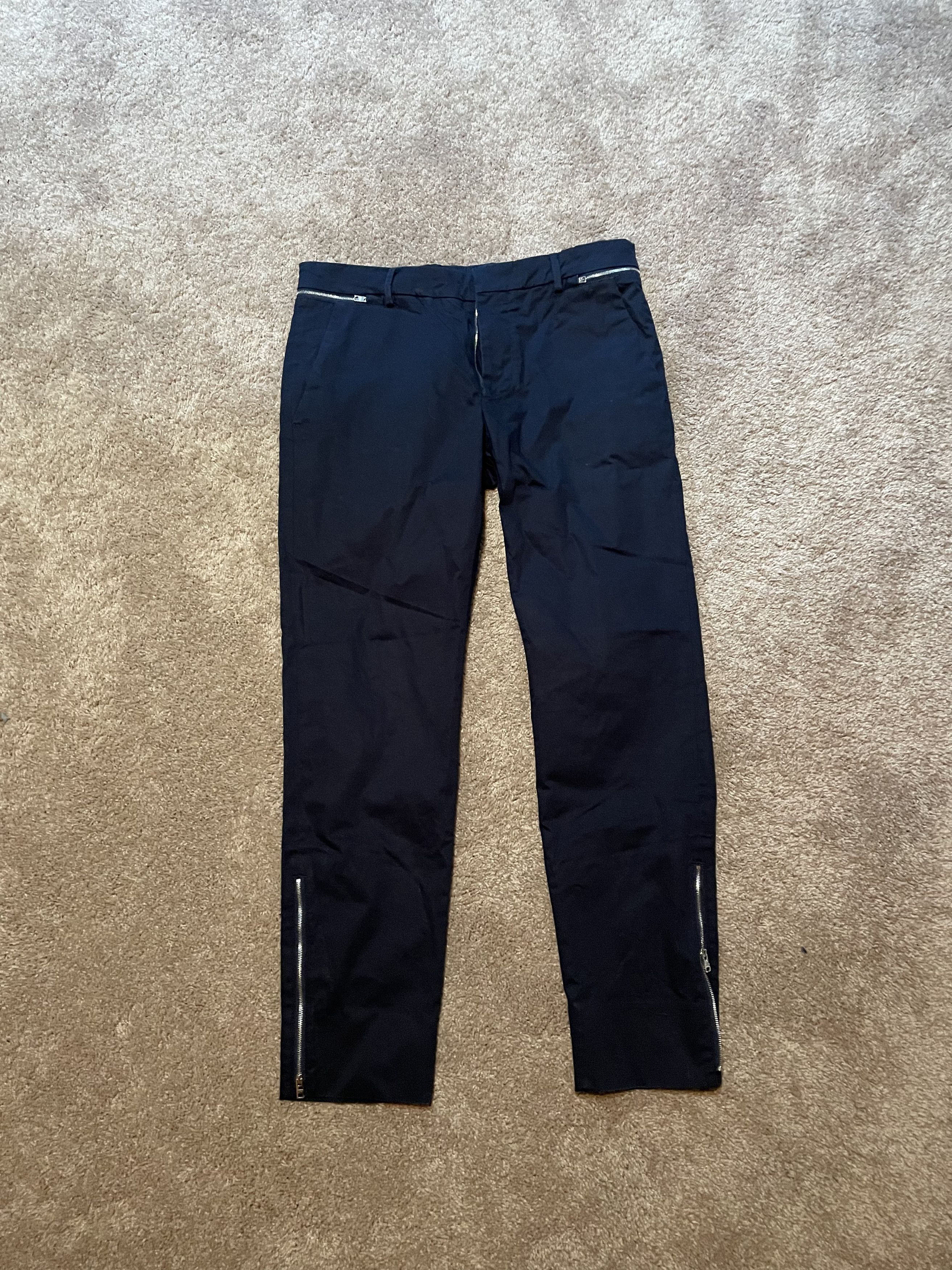 Prada Zip Pants | Grailed
