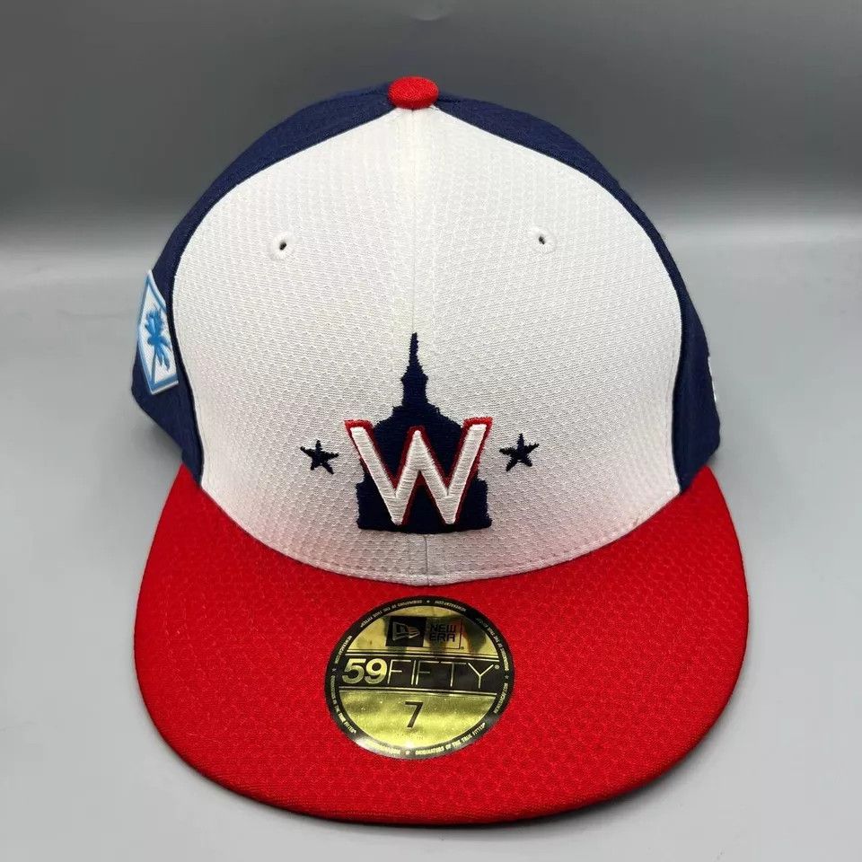 New Era Washington Nationals 7 Spring Training Fitted Cap New Size ONE SIZE - 2 Thumbnail