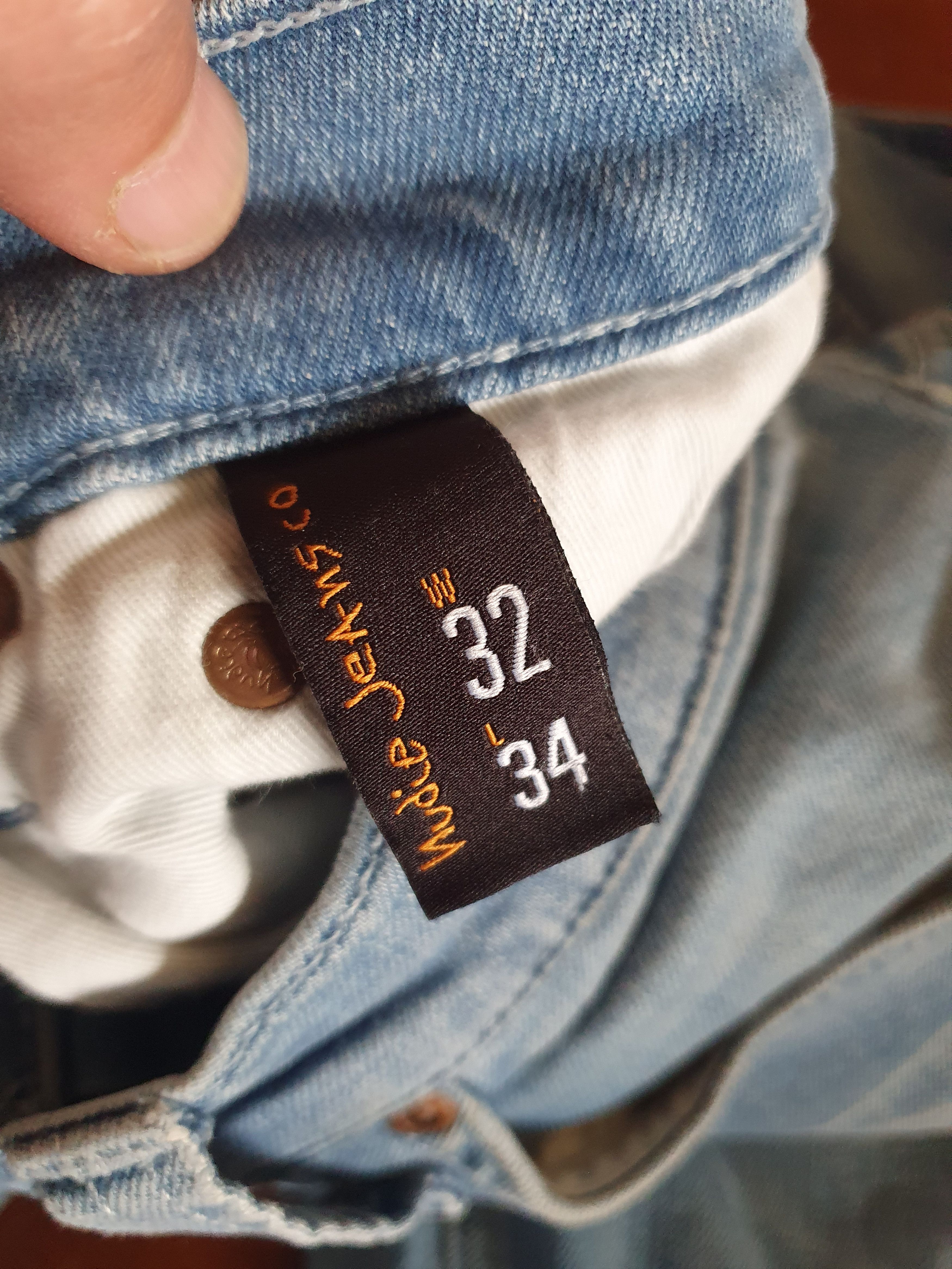 Nudie Jeans Nudie Jeans Co. Tight Long John Denim sz 32x34 Size US 32 / EU 48 - 4 Thumbnail