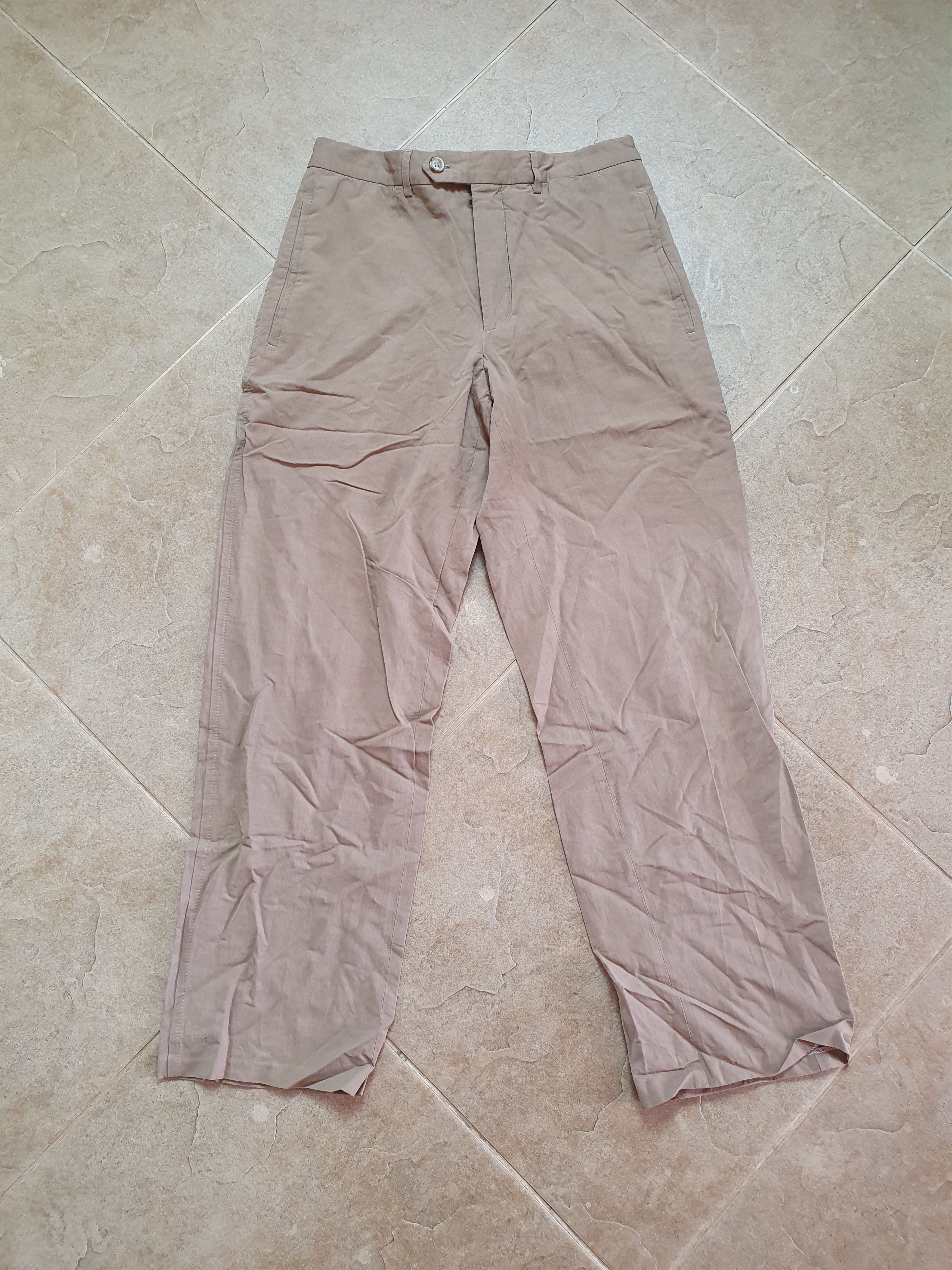 パンツ PRADA Melange cappuccino tech wool pant Prada Melange Cappuccino Tech Wool Pant | Grailed