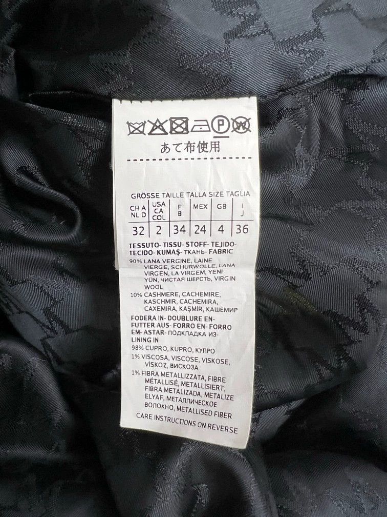 Max Mara Max Mara Black 101801 Coat Jacket Size M / US 6-8 / IT 42-44 - 4 Thumbnail