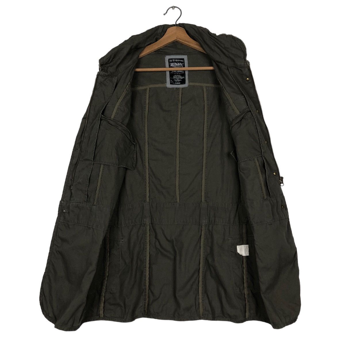 If Six Was Nine 🔥Parachute Biker Jacket Bondage Design Von Dutch Cargo Size US L / EU 52-54 / 3 - 13 Thumbnail