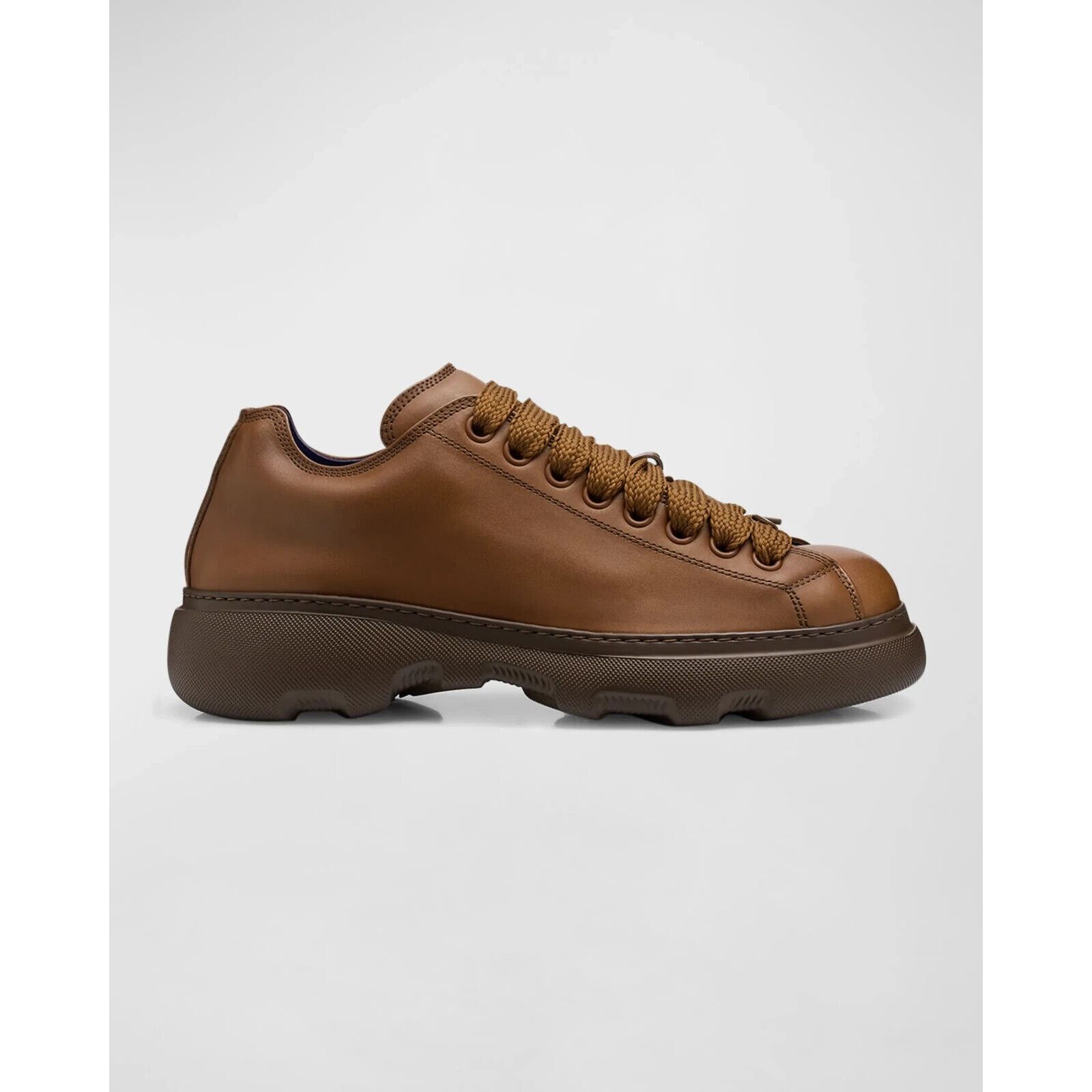 Burberry BURBERRY RANGER DARK BROWN LEATHER HIKING BOOTS US 8 41 IT Size US 8 / EU 41 - 3 Thumbnail