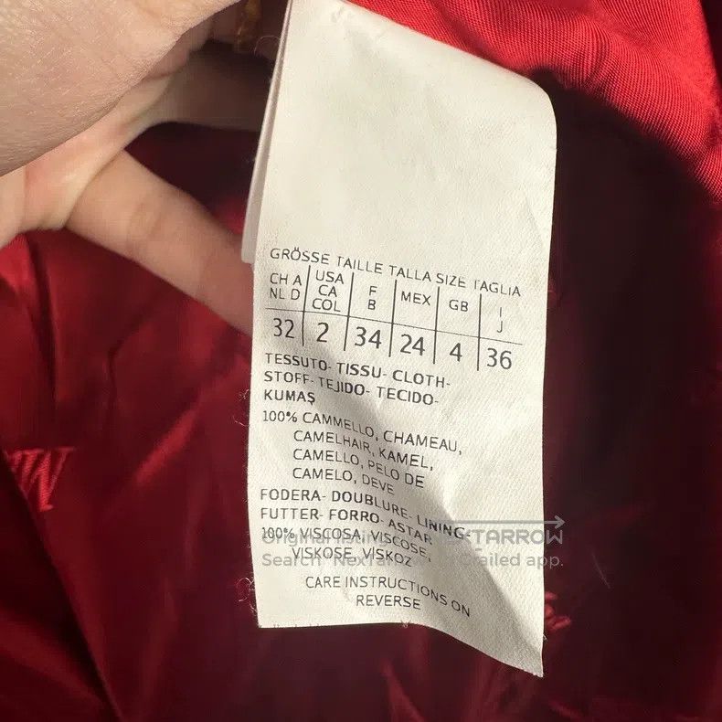 Max Mara Max Mara Red Coat Size XS / US 0-2 / IT 36-38 - 4 Thumbnail