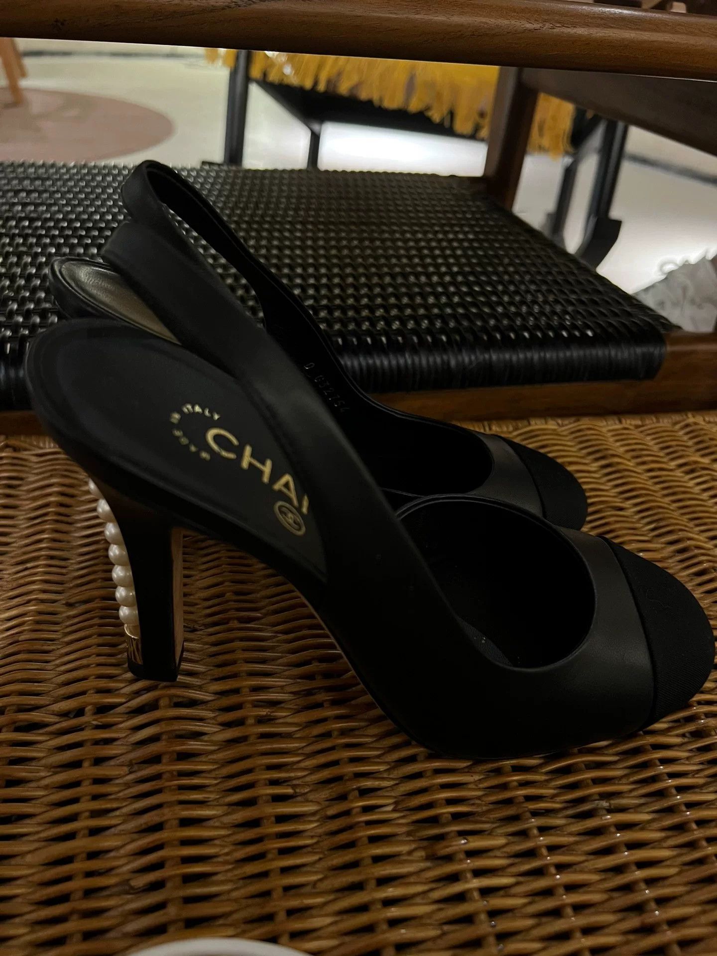 Chanel Chanel Pearl High Heels Size 37.5 Size US 6.5 / IT 36.5 - 1 Thumbnail
