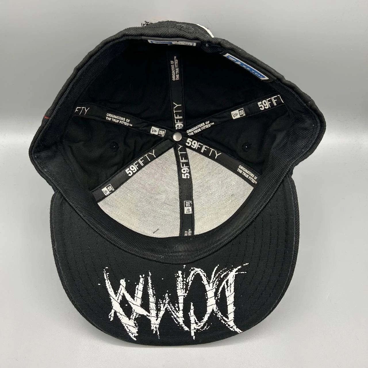 New Era DCMA Hat Men 7 3/8 Black Good Charlotte Fitted Cap Wool Size ONE SIZE - 2 Thumbnail