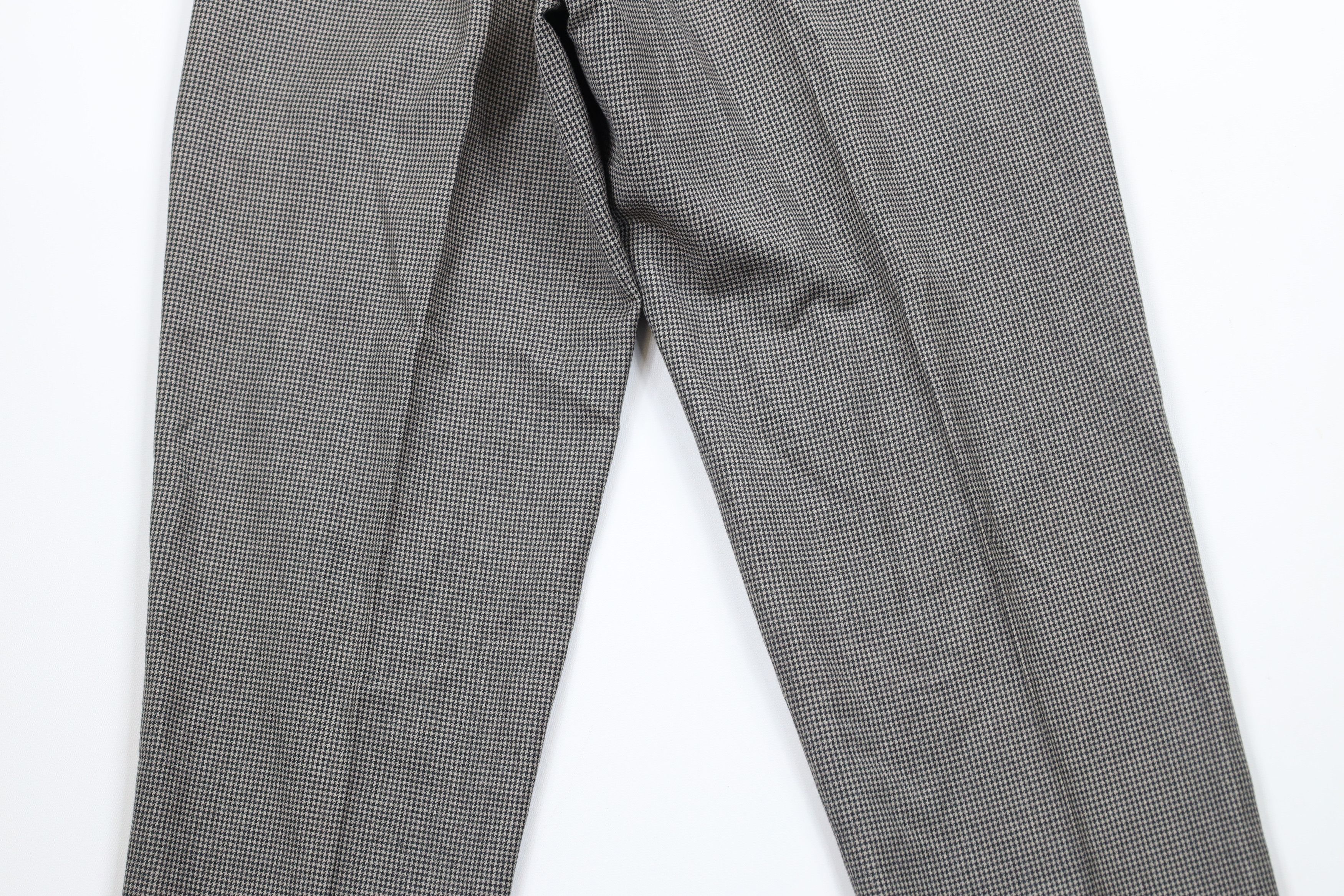 Eddie Bauer × Vintage Vintage 90s Eddie Bauer Wool Houndstooth Chino Pants Size US 30 / EU 46 - 10 Thumbnail
