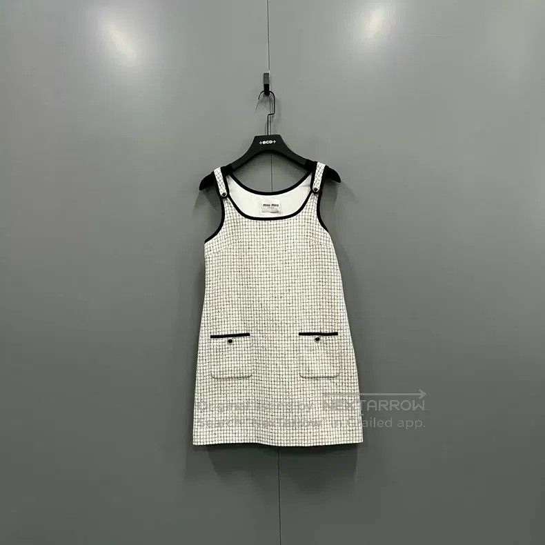 Miu Miu Miu Miu 40 Plaid full print suspender dress Size M / US 6-8 / IT 42-44 - 1 Thumbnail