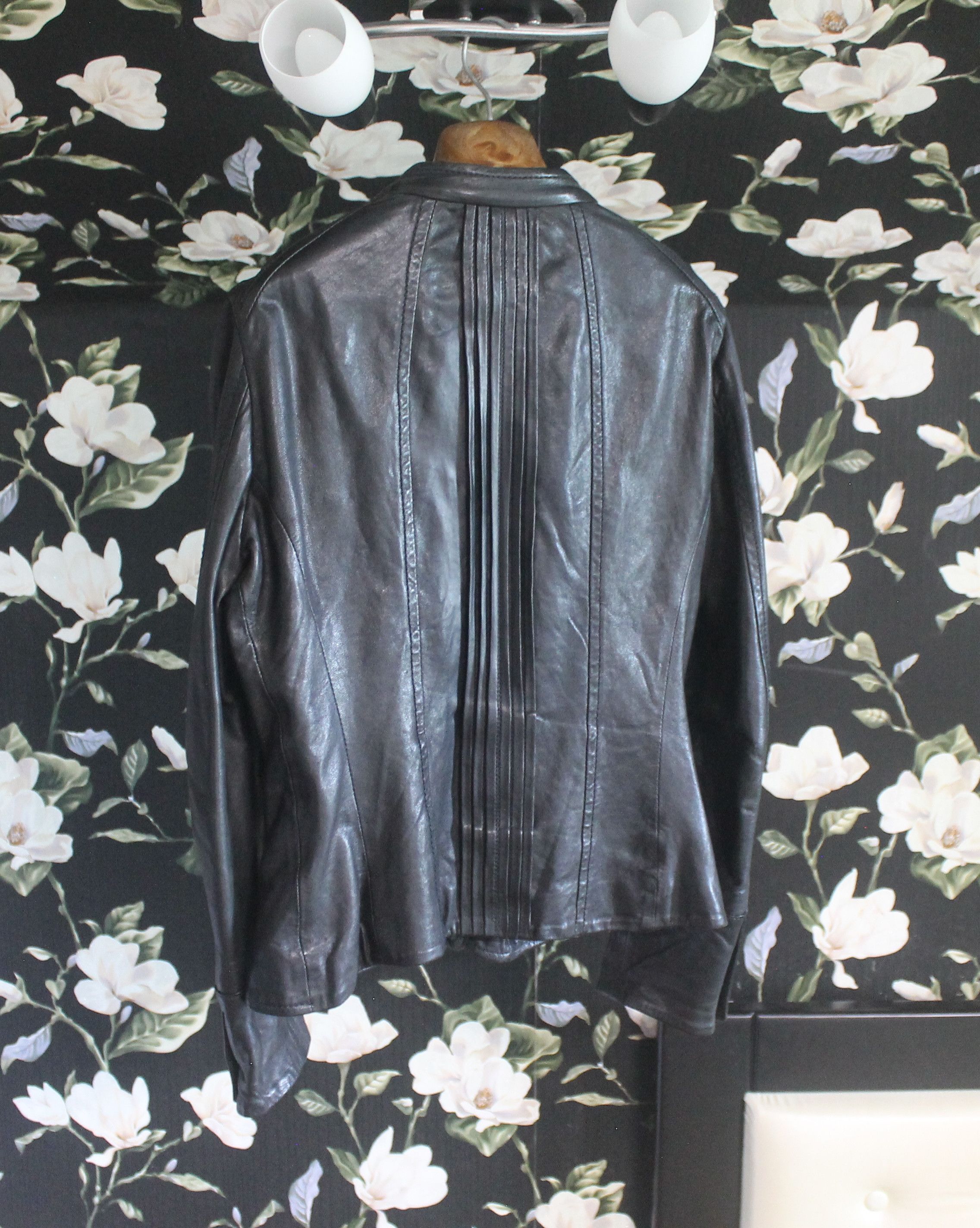 John Galliano Vintage John Galliano Leather Jacket Size XXS / US 00 / IT 34 - 4 Thumbnail