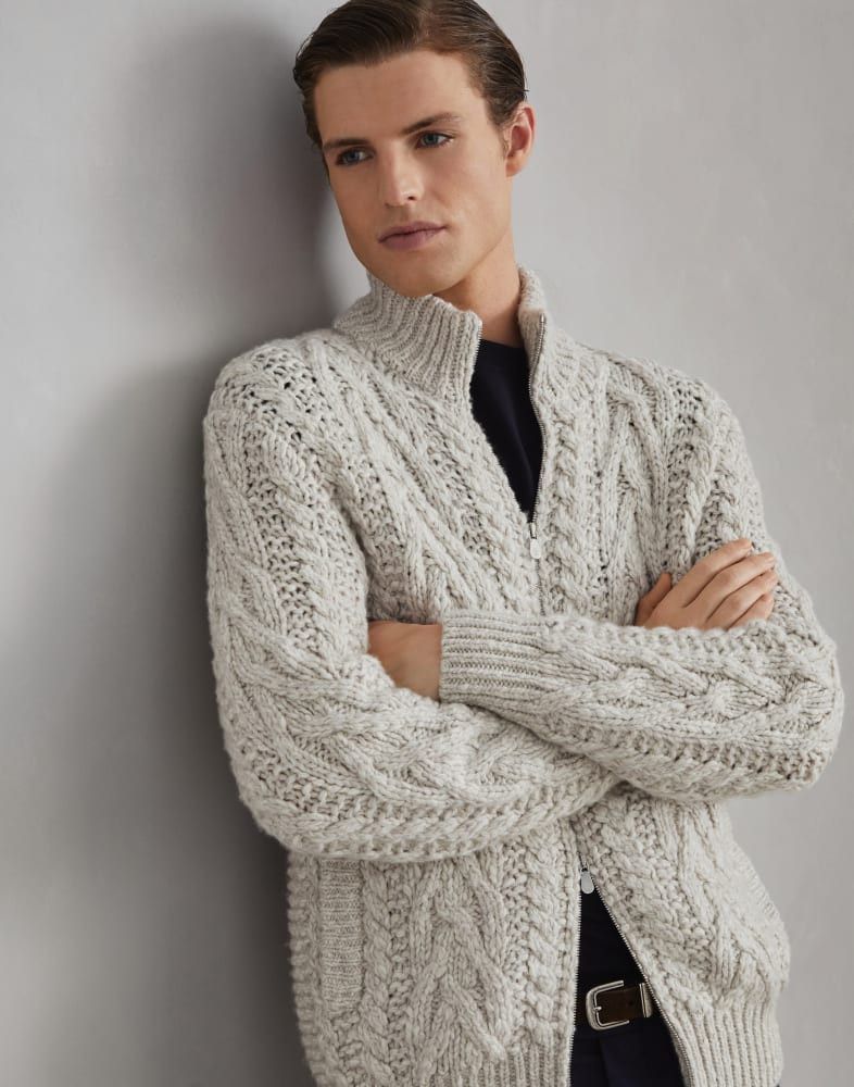 Brunello Cucinelli o1w1db10825 Cardigan in Grey Size US S / EU 44-46 / 1 - 4 Thumbnail