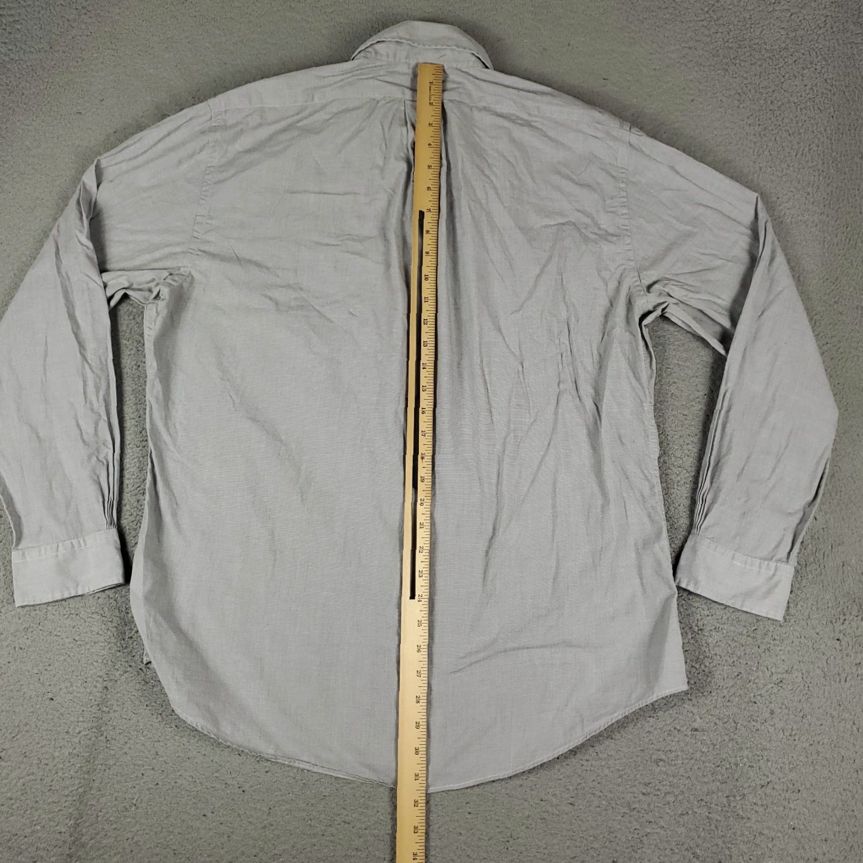 Brooks Brothers Brooks Brothers Shirt Mens Large Gray Regent Button Up Long Sleeve Size US L / EU 52-54 / 3 - 3 Thumbnail