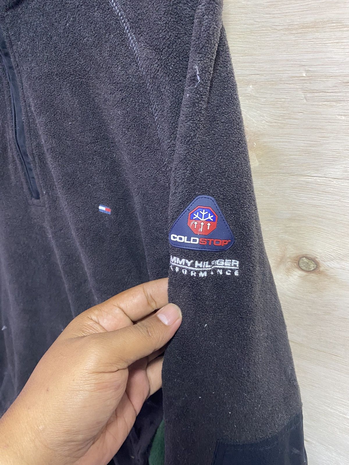 Tommy Hilfiger Tommy Hilfiger half zipper fleece jacket Size US L / EU 52-54 / 3 - 4 Thumbnail