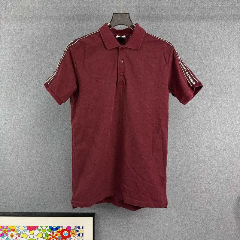 Burberry Burberry Red Men's Polo Shirt XXS Size US XXS / EU 40 - 1 Thumbnail