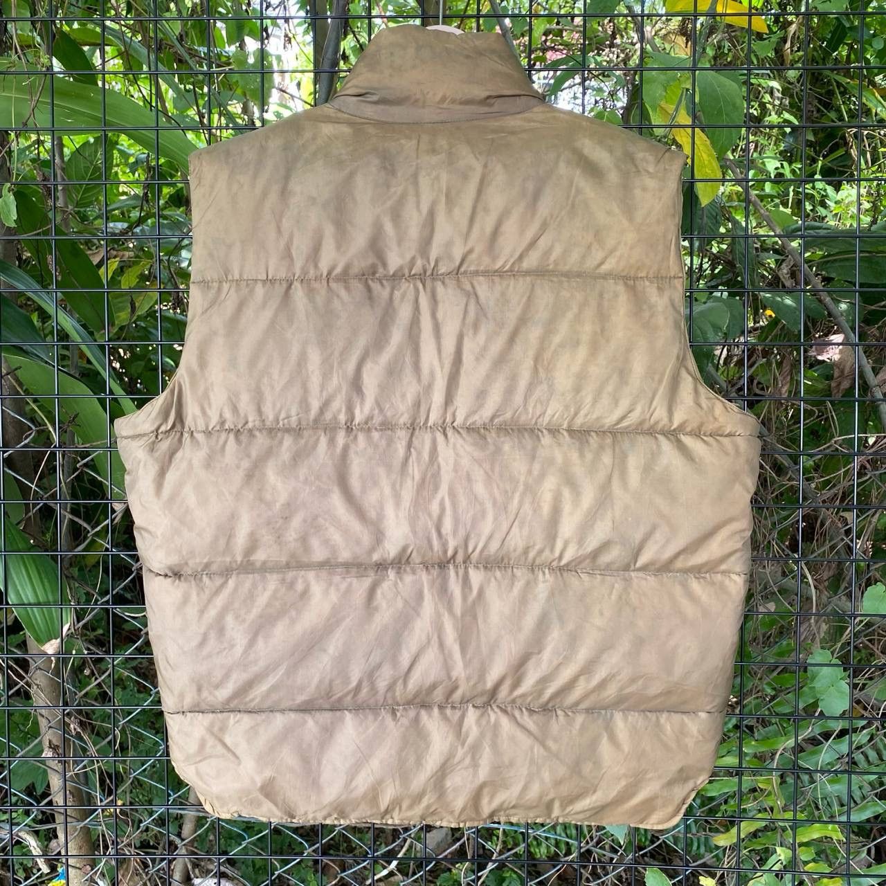 Vintage Vtg Military Puffer Down Button up Size US L / EU 52-54 / 3 - 6 Thumbnail