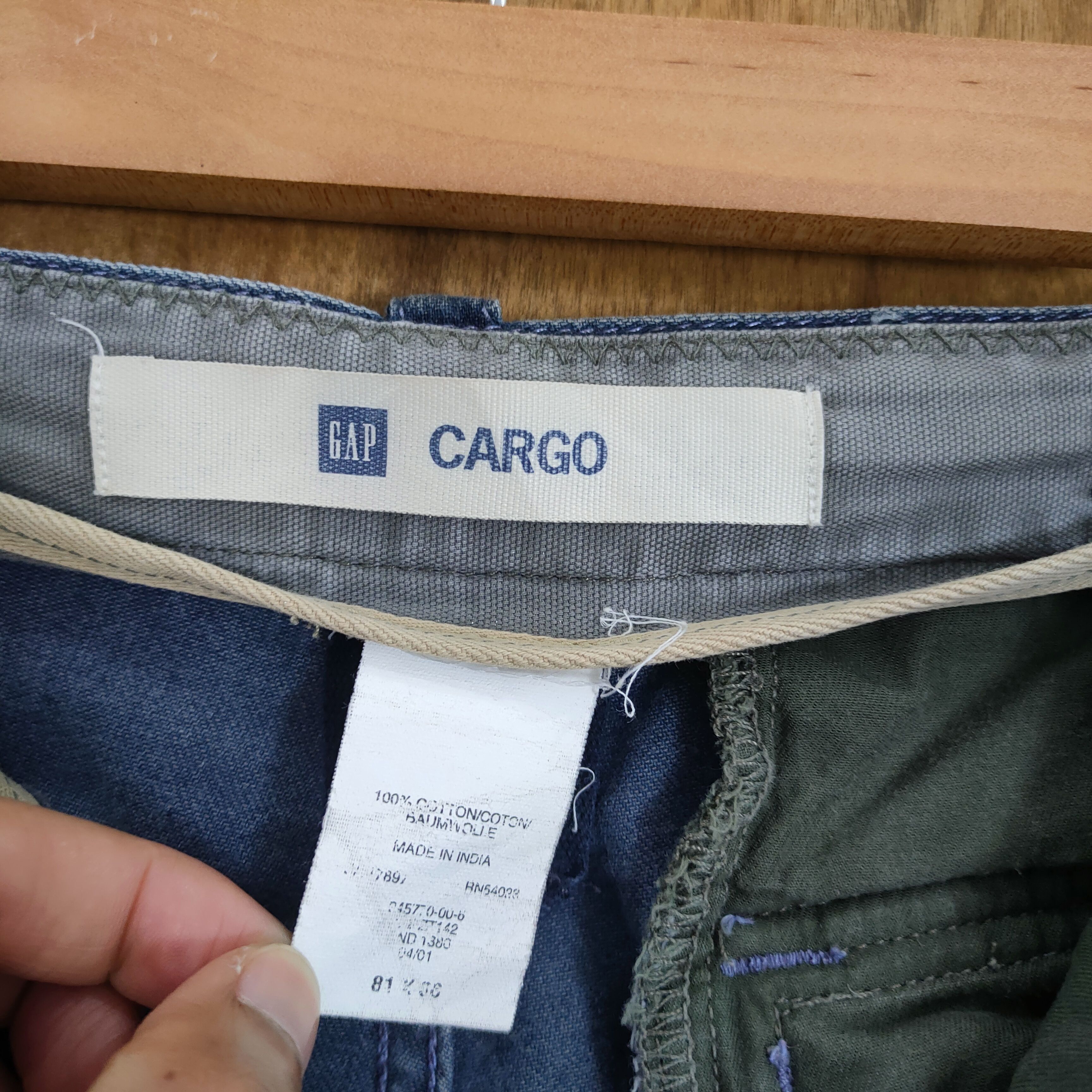Japanese Brand × Vintage VINTAGE JAPANESE FADED BONDAGE CARGO PANTS Size US 32 / EU 48 - 10 Thumbnail