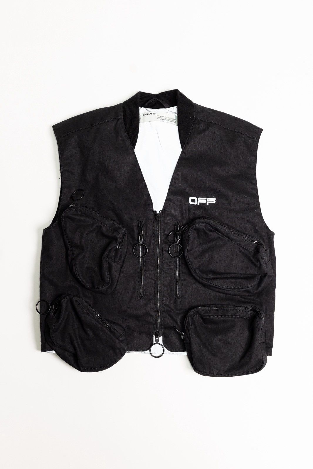 Off-White Off White Tactical Multipocket Cargo Vest Size US XS / EU 42 / 0 - 1 Thumbnail