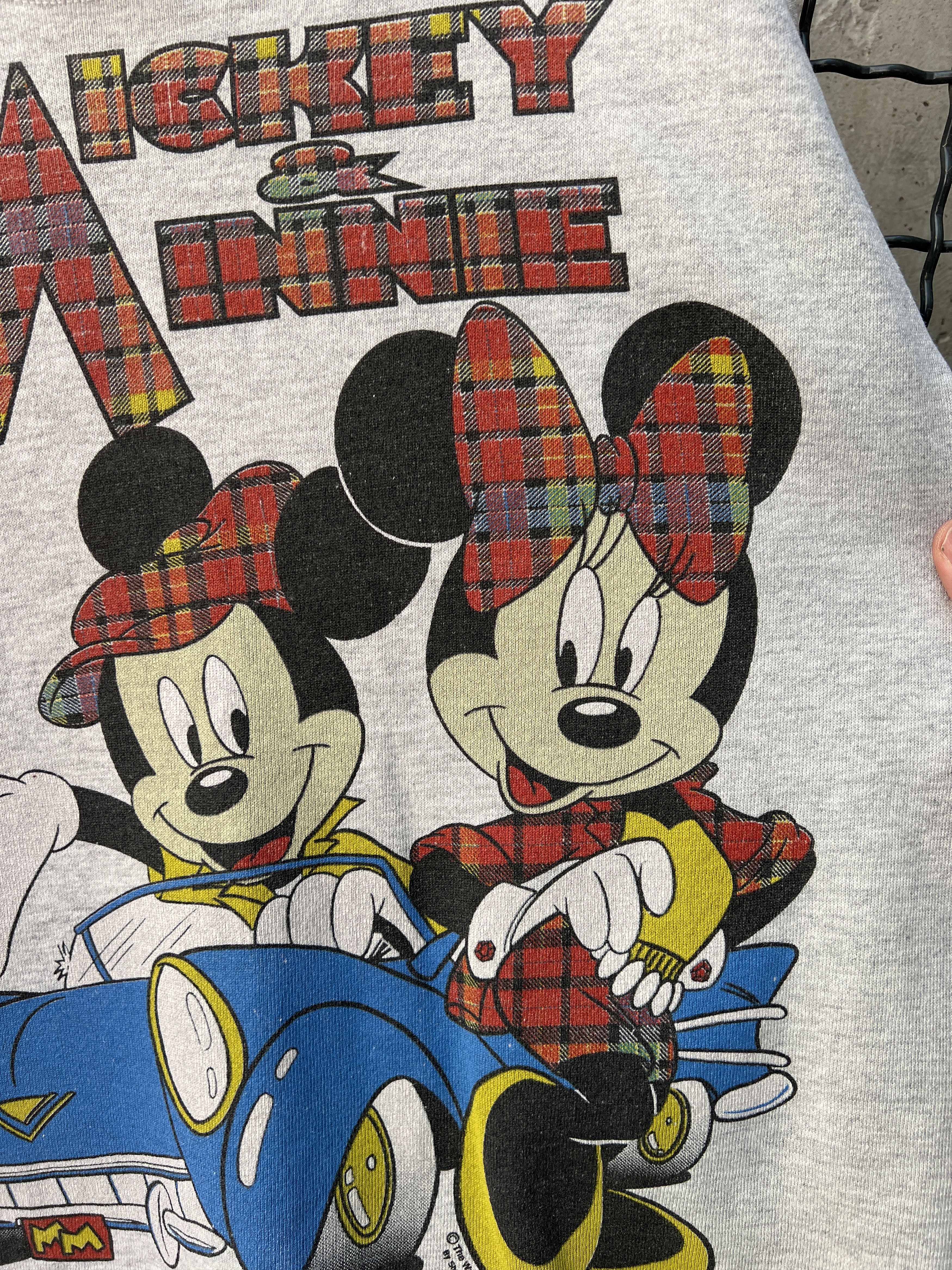 Cartoon Network Vintage 90s Mickey Mouse & Minnie Mouse Cartoon Sweatshirt Size US XL / EU 56 / 4 - 11 Thumbnail