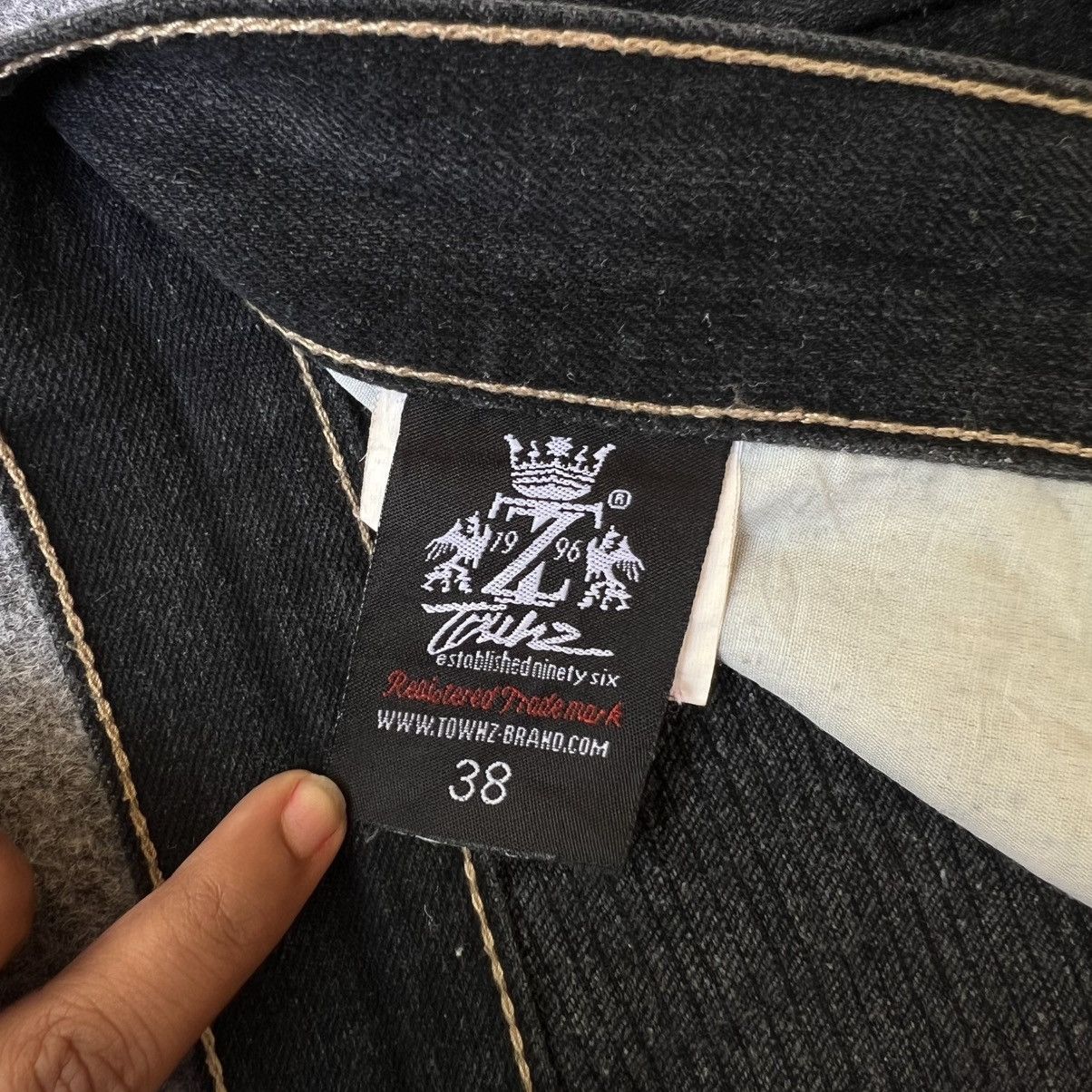 JNCO × Vintage Vintage Townz Raw Blue Baggy Jnco Style Jeans Size US 40 / EU 56 - 7 Thumbnail