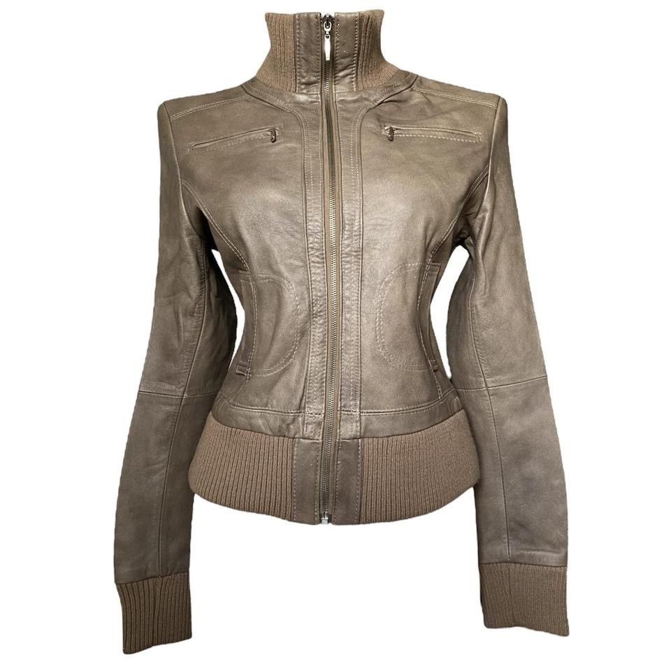 Vintage Vintage archive leather jacket Size S / US 4 / IT 40 - 2 Thumbnail