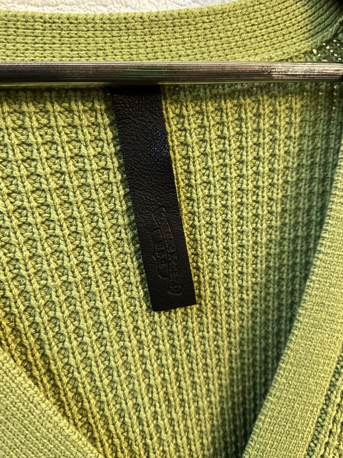 Chrome Hearts CHROME HEARTS GREEN KNITTED PATCH CARDIGAN Size US M / EU 48-50 / 2 - 4 Thumbnail