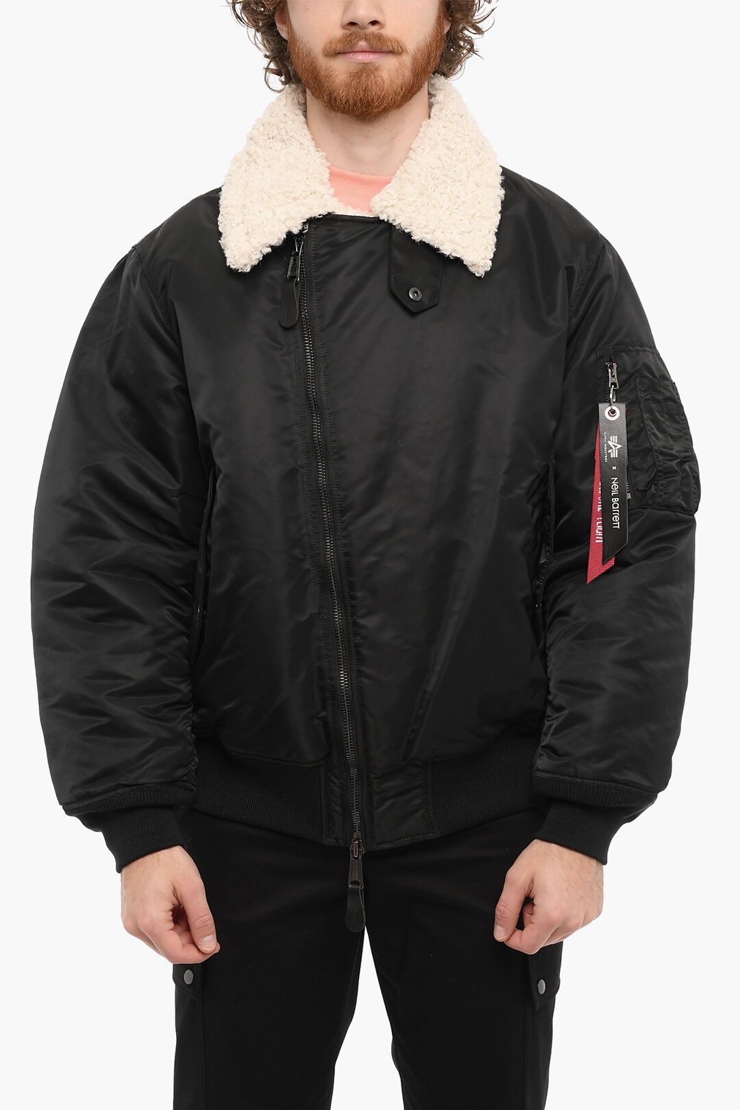 image of Neil Barrett Og1Mm1223 Jacket In Black, Men's (Size Small)
