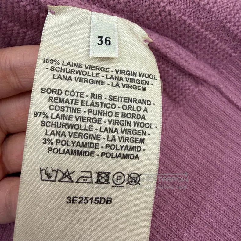 Hermes Hermes Fuchsia H Printed Wool Dress Size XS / US 0-2 / IT 36-38 - 4 Thumbnail