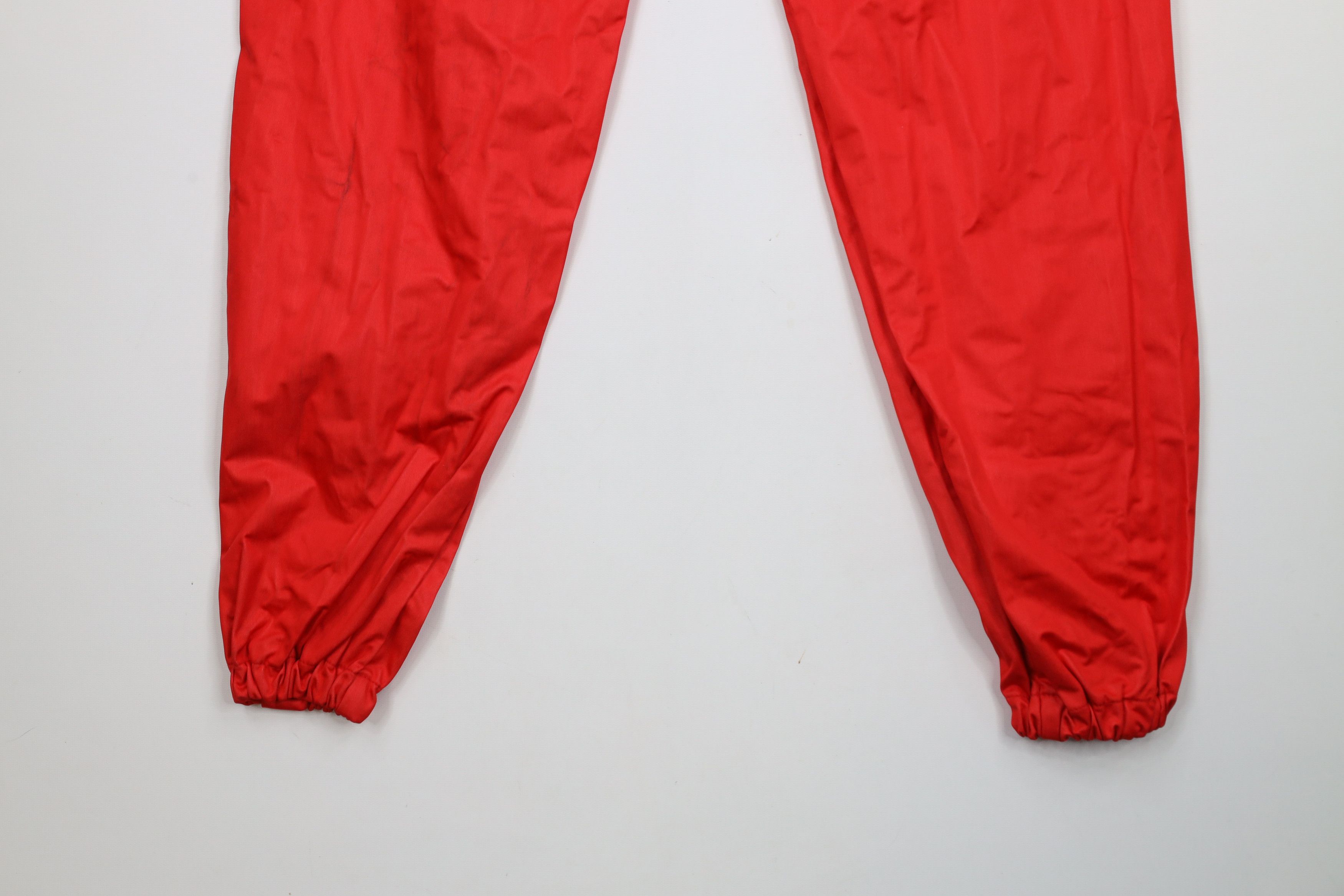 Vintage Vintage 80s Streetwear Waterproof Joggers Pants Red USA Size US 34 / EU 50 - 14 Thumbnail