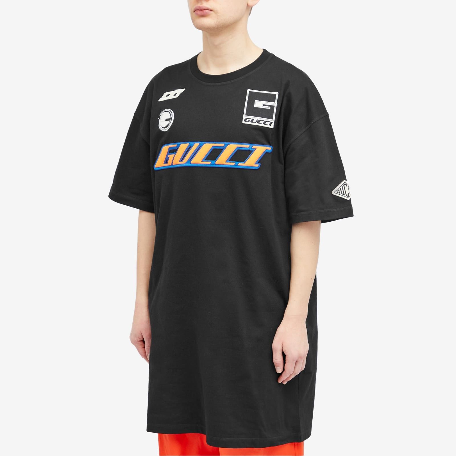 Gucci o1mt1gz0525 Cotton Jersey T-Shirt in Black Size US XS / EU 42 / 0 - 2 Thumbnail