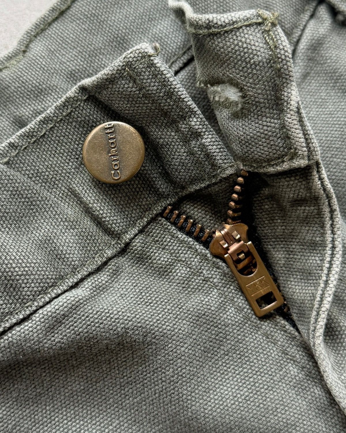 Carhartt VTG Carhartt Doubleknee B136 MOS Big logo ⭐️ Size US 32 / EU 48 - 10 Thumbnail