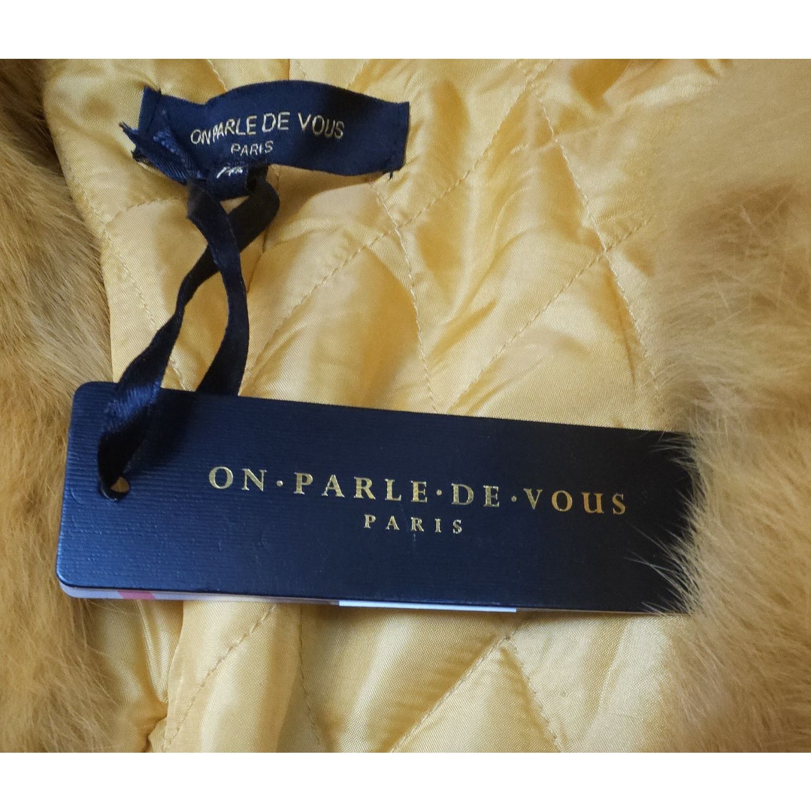 Other On Parle De Vous Paris Big Bang Parka Trim Furs Col Renard Size M / US 6-8 / IT 42-44 - 6 Thumbnail