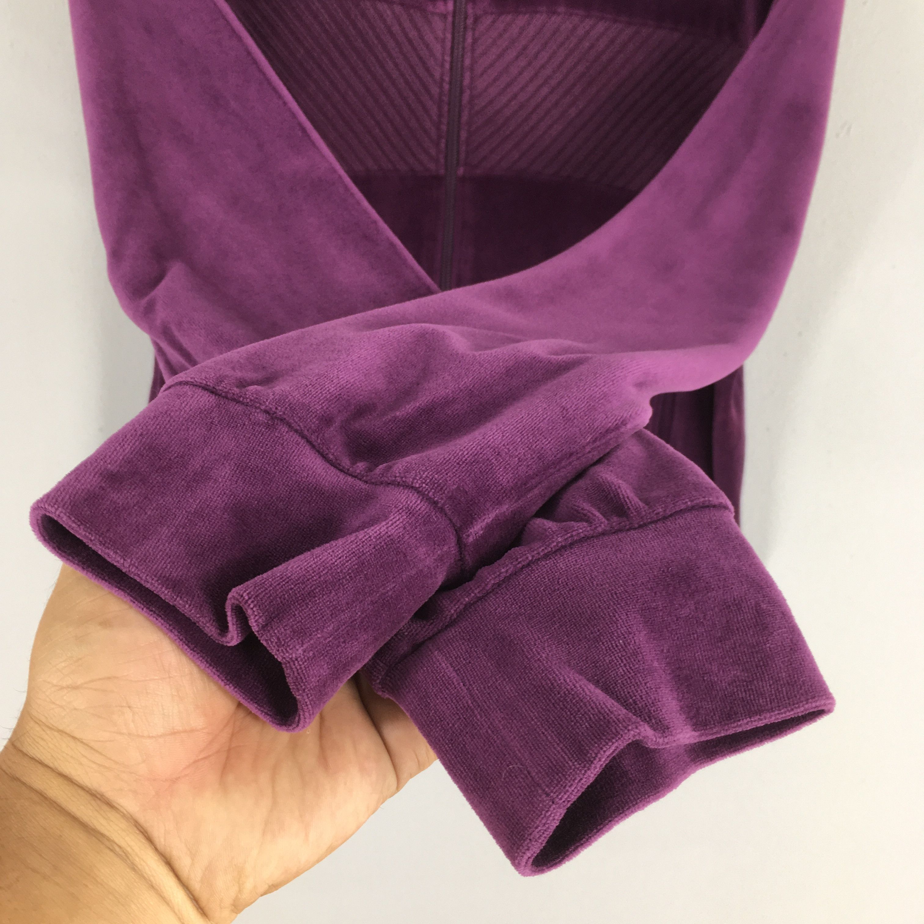 Homme Plisse Issey Miyake × Issey Miyake × Japanese Brand Vintage Final Home Issey Miyake Velvet Zipper Sweatshirt S Size US S / EU 44-46 / 1 - 4 Thumbnail