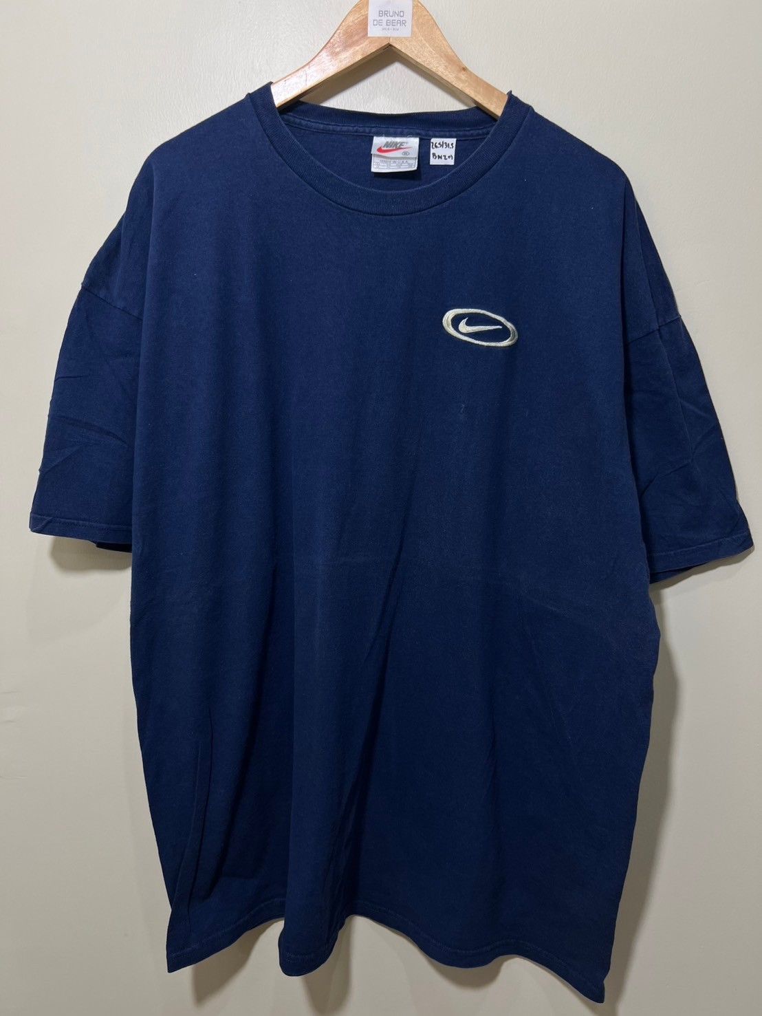 Nike × Nike ACG × Vintage Vintage 90's Nike shirt Mini Swoosh bnz01 Size US XXL / EU 58 / 5 - 2 Thumbnail