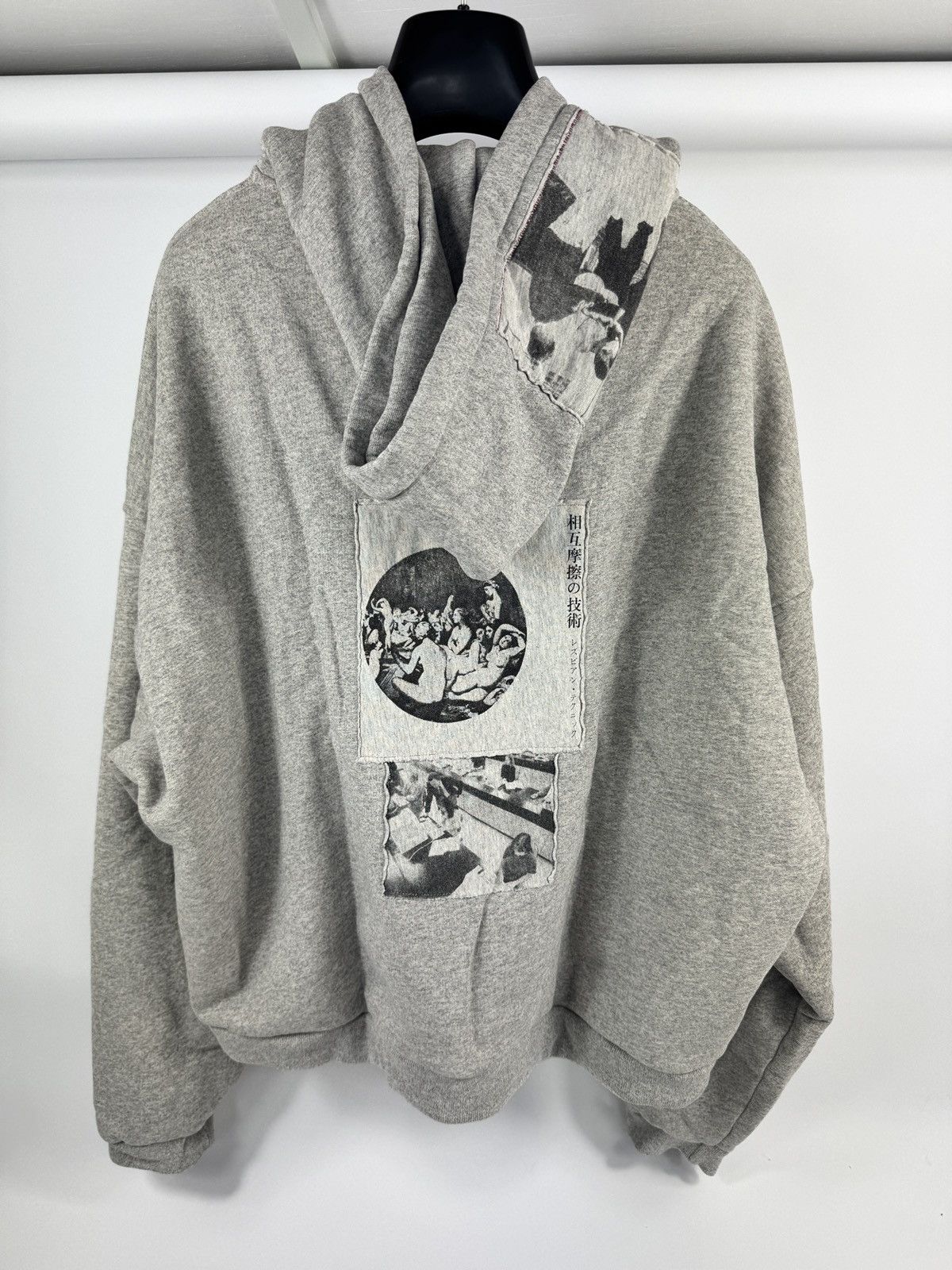 Enfants Riches Deprimes ASSEMBLAGE ZIP OVERSIZED HOODIE Size US L / EU 52-54 / 3 - 2 Thumbnail
